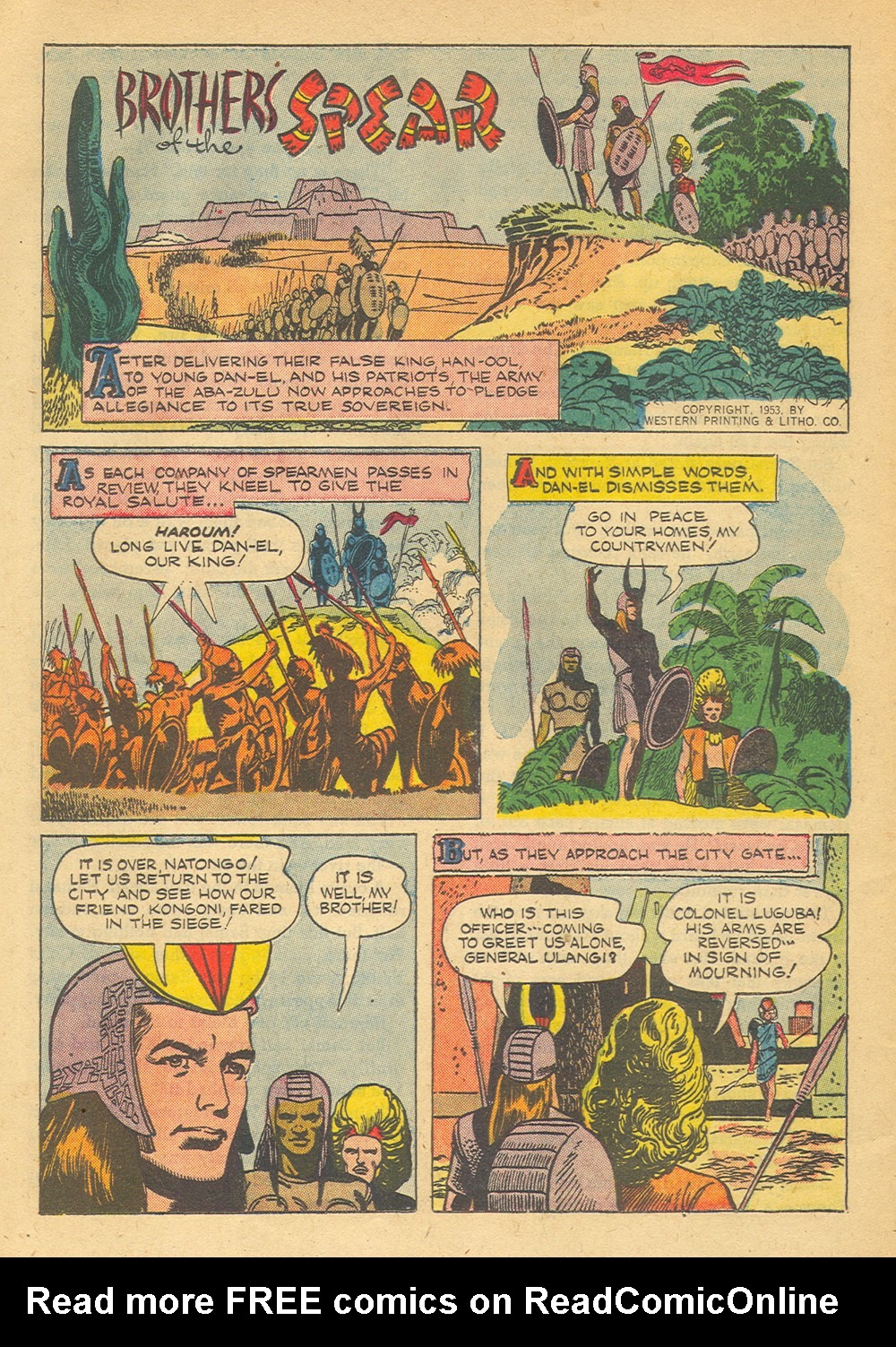 Read online Tarzan (1948) comic -  Issue #49 - 44