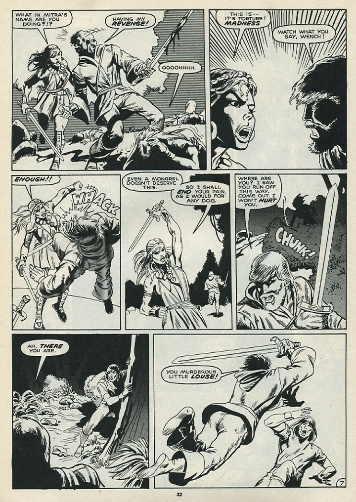 Read online The Savage Sword Of Conan comic -  Issue #172 - 34