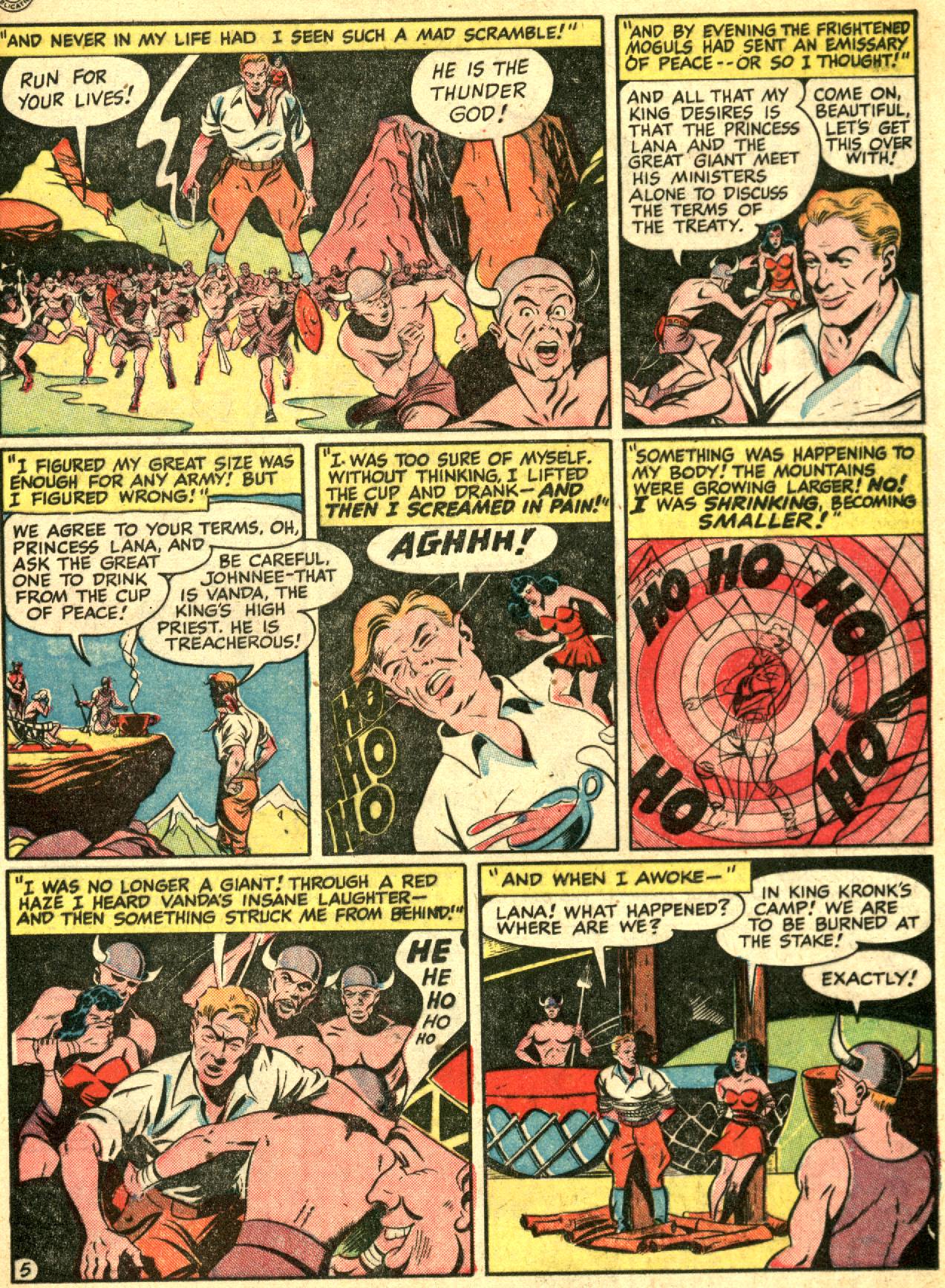 Read online Comic Cavalcade comic -  Issue #27 - 23