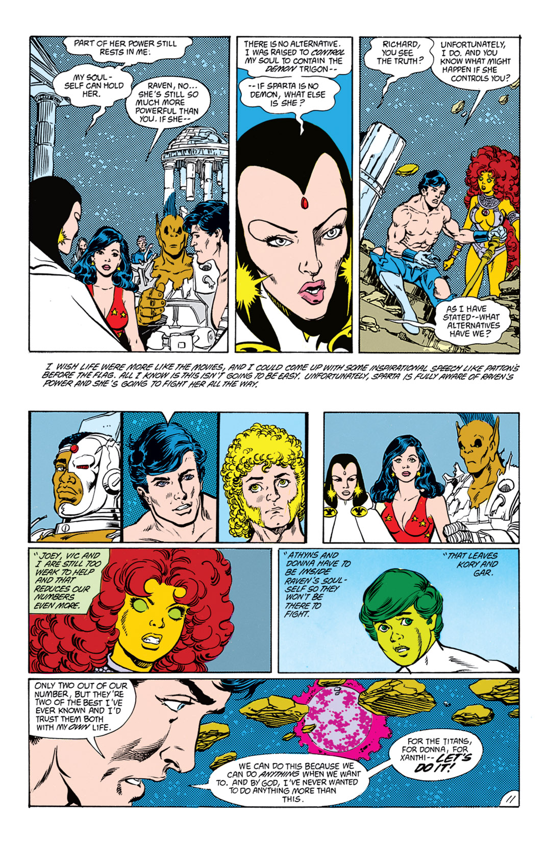 Read online The New Titans (1988) comic -  Issue #54 - 12