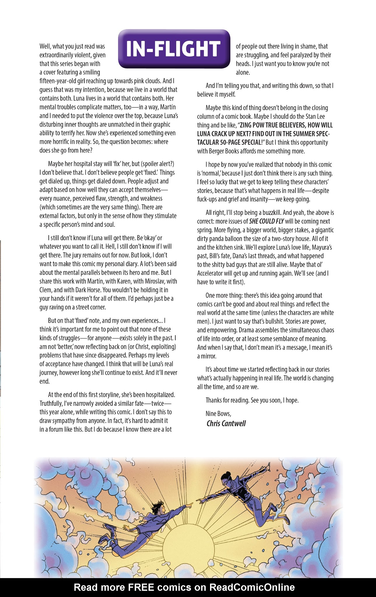 Read online She Could Fly comic -  Issue #4 - 35