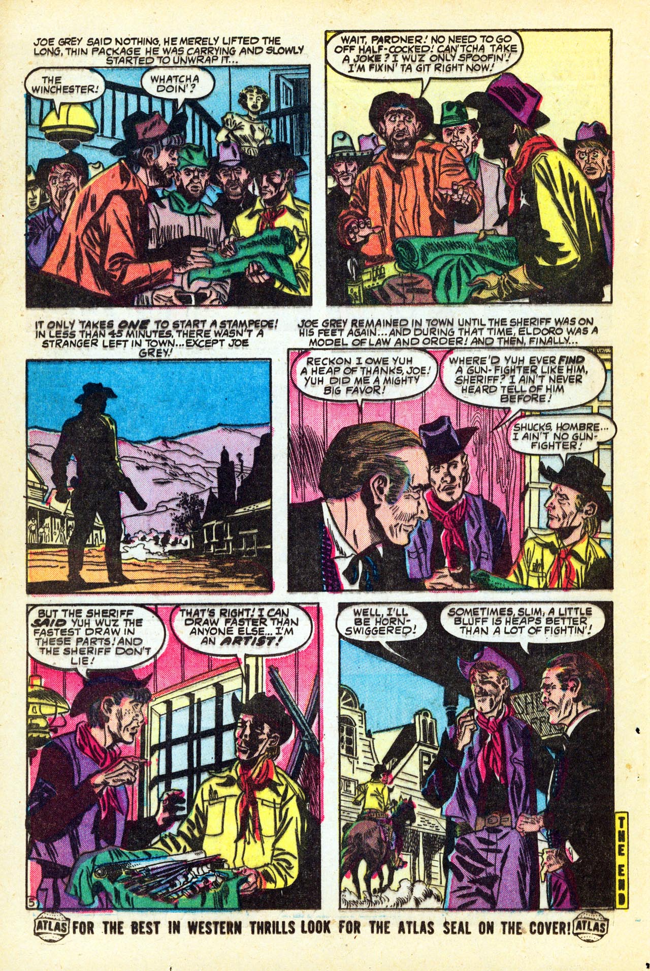 Read online Annie Oakley comic -  Issue #5 - 24