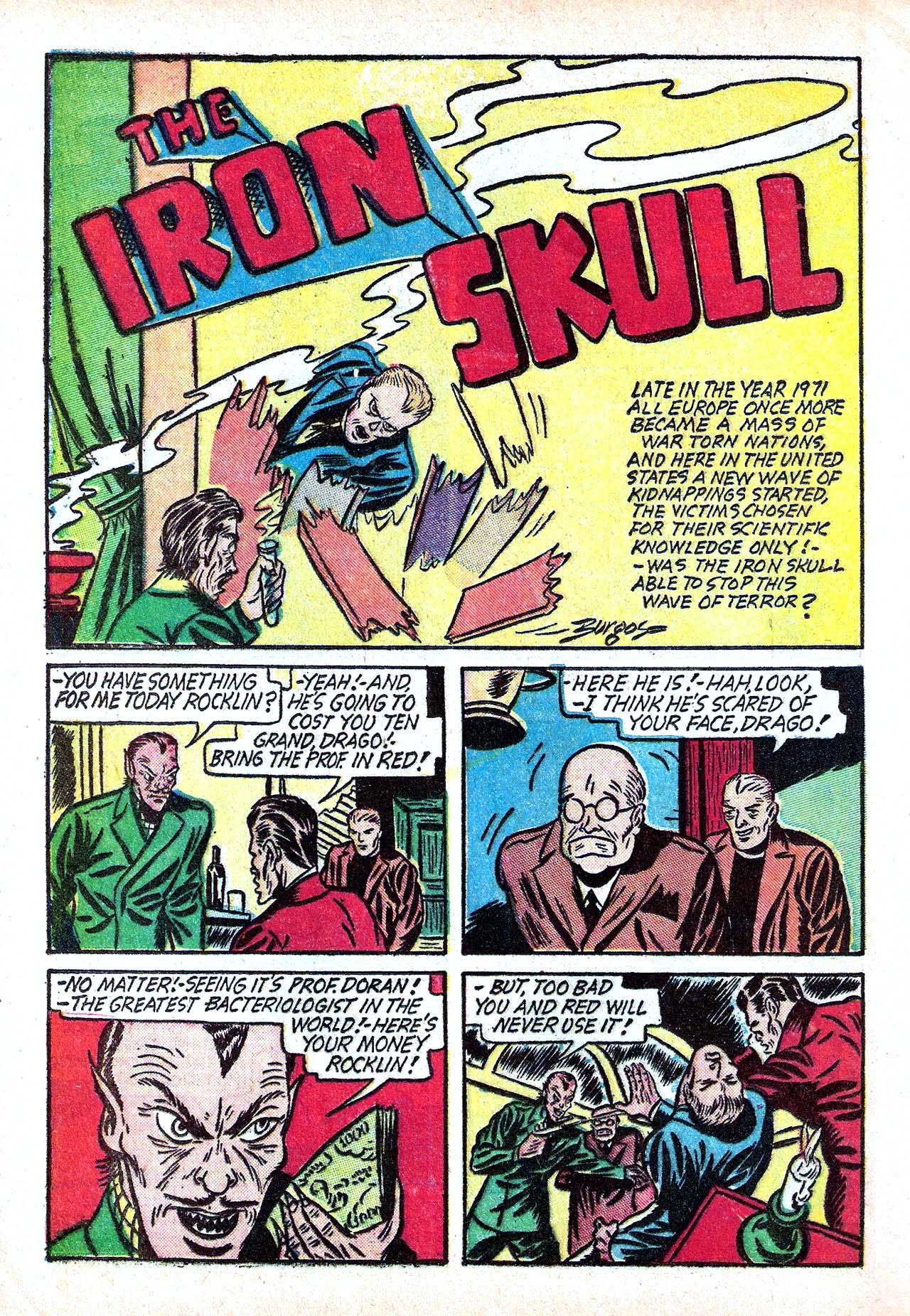 Read online Amazing Man Comics comic -  Issue #11 - 20