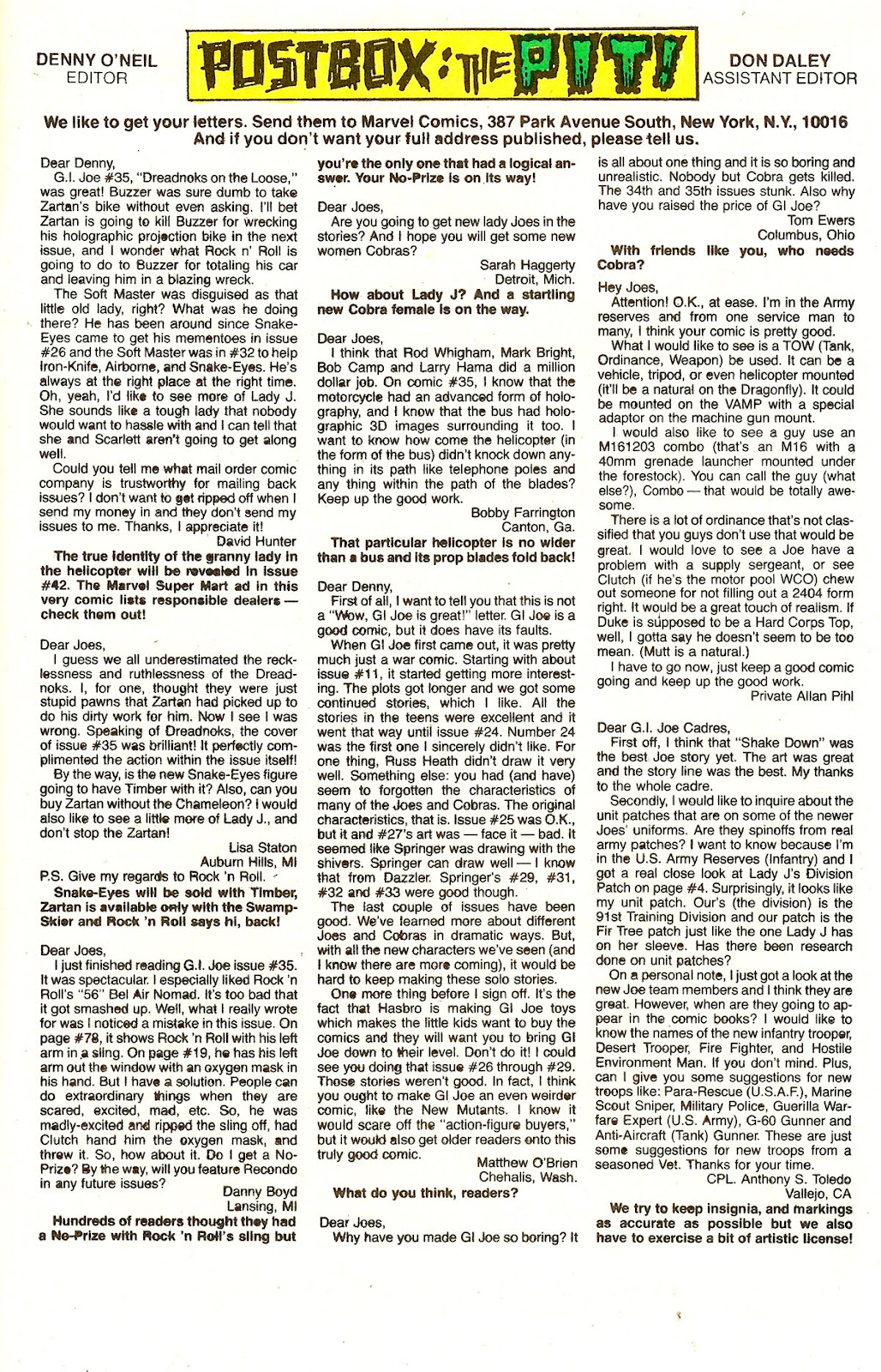 G.I. Joe: A Real American Hero issue 39 - Page 24