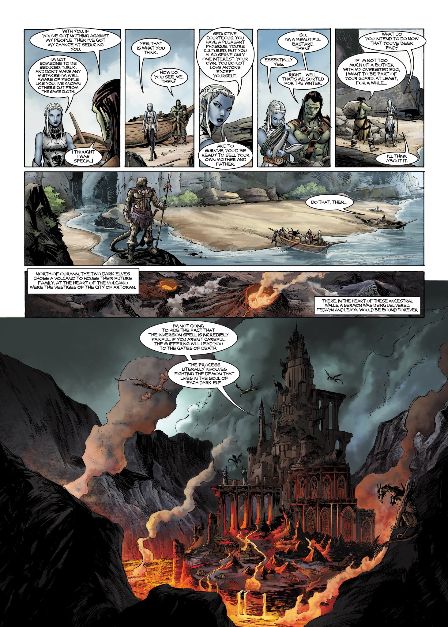 Read online Elves comic -  Issue #21 - 57