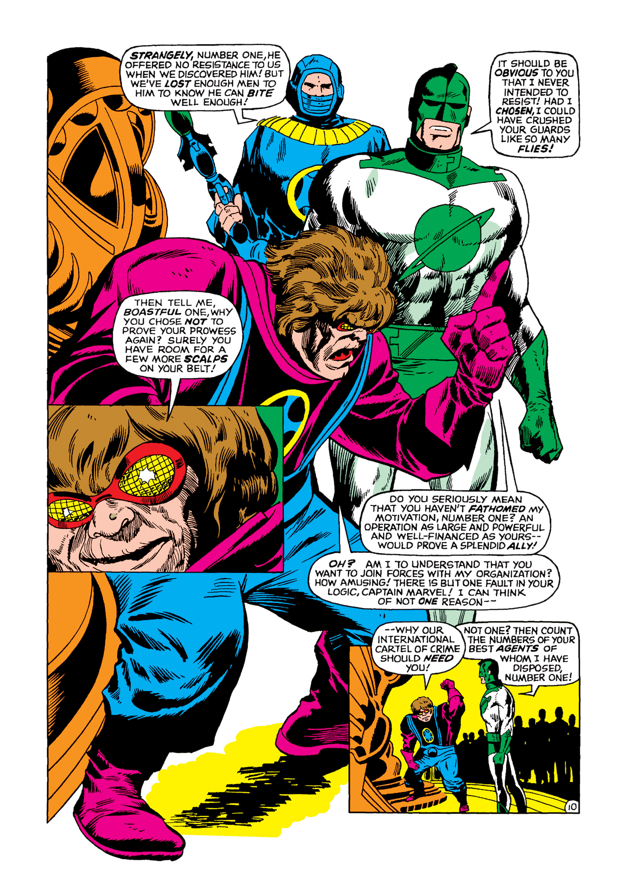 Read online Marvel Masterworks: Captain Marvel comic -  Issue # TPB 2 (Part 1) - 18