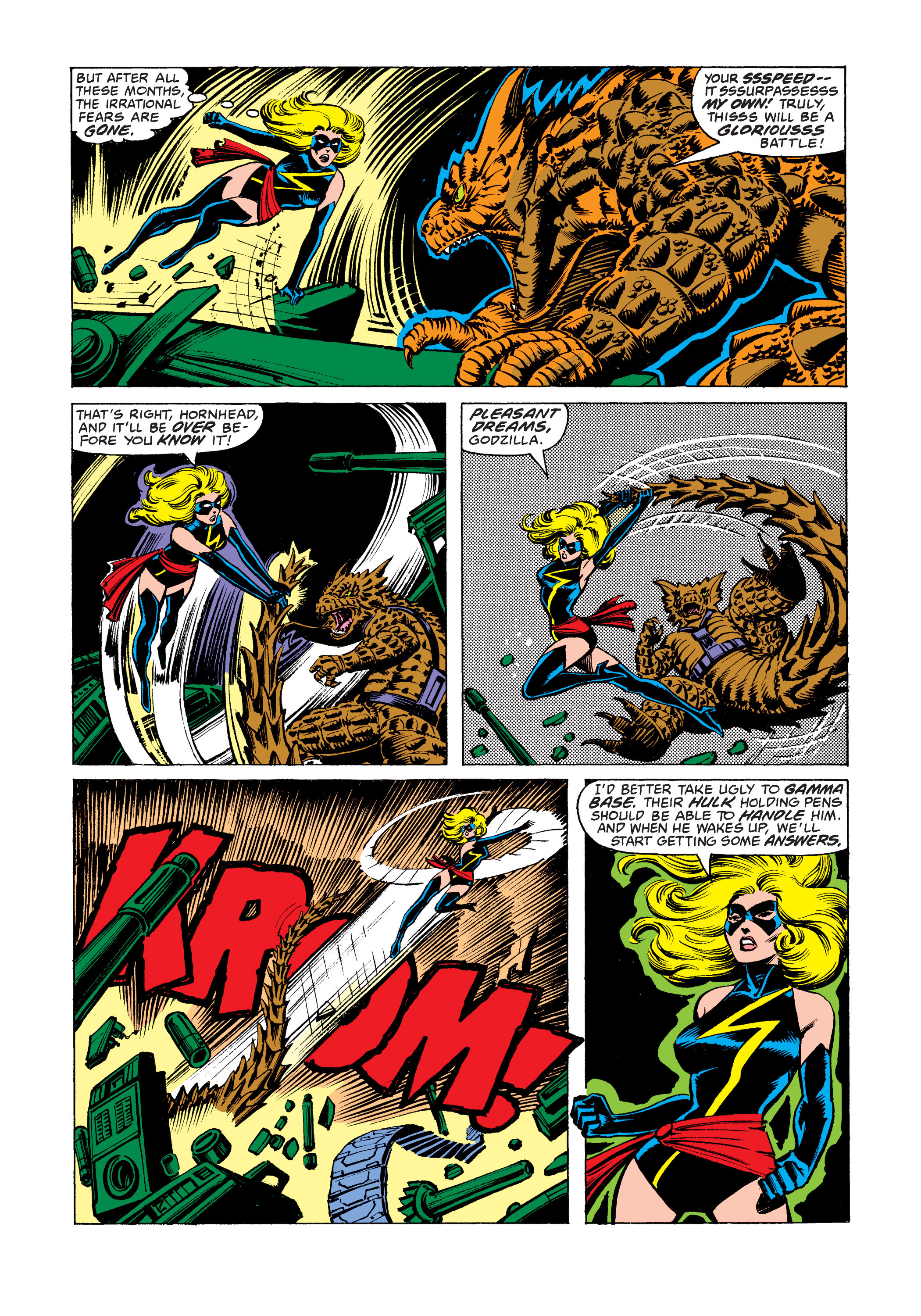 Read online Ms. Marvel (1977) comic -  Issue #20 - 12