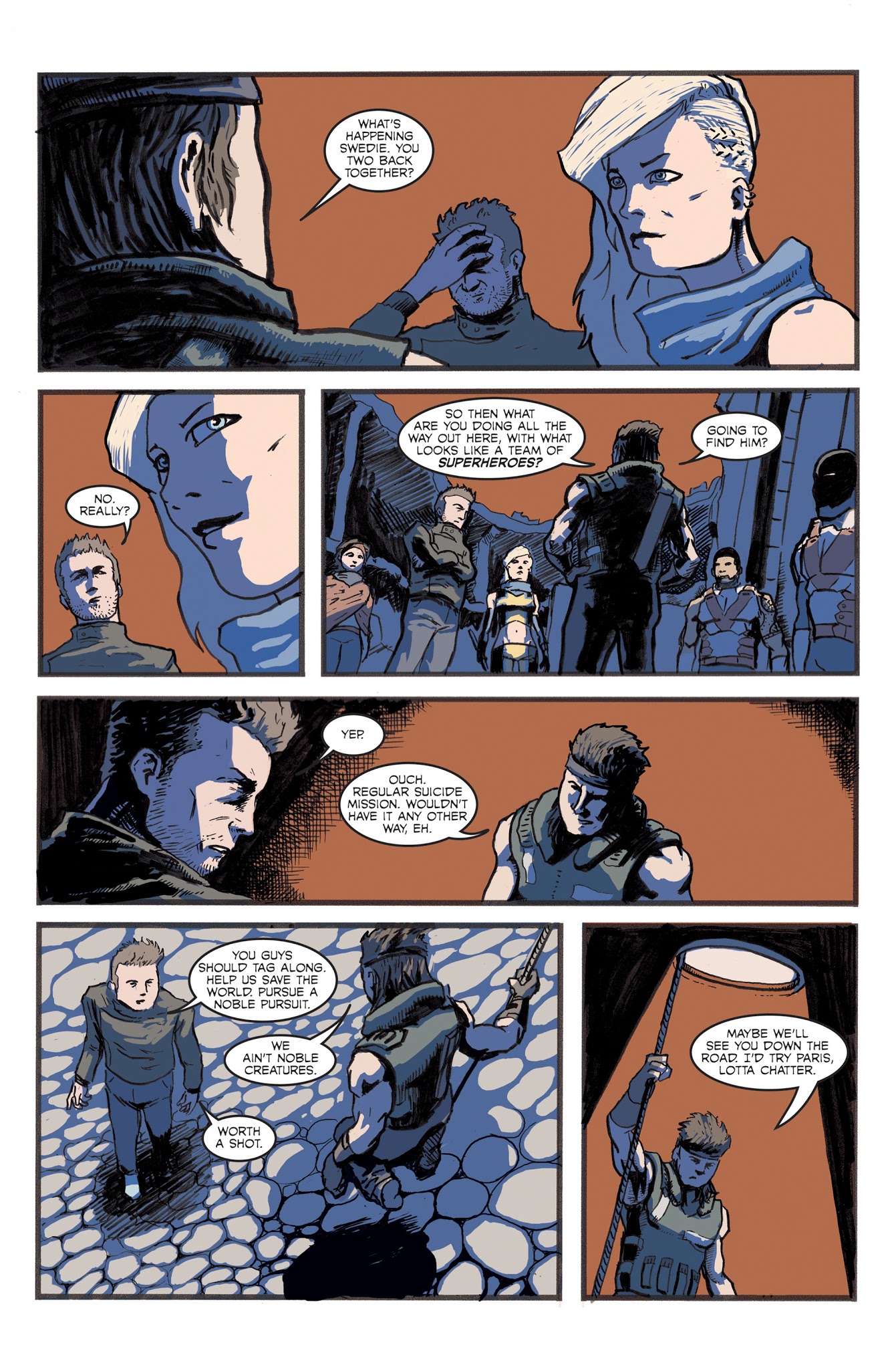 Read online 2085: Imperium Contingency comic -  Issue # TPB - 73