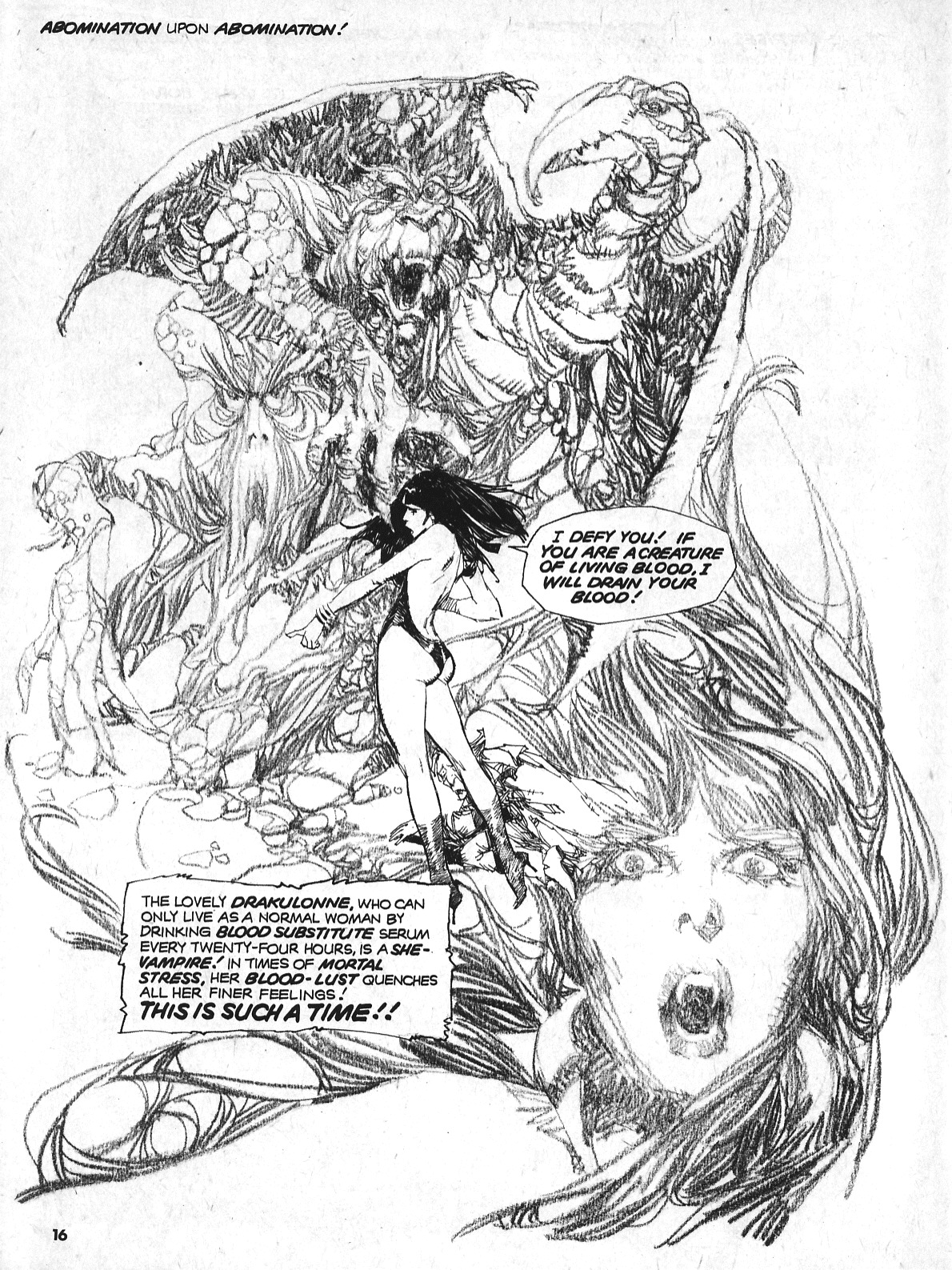 Read online Vampirella (1969) comic -  Issue #33 - 16
