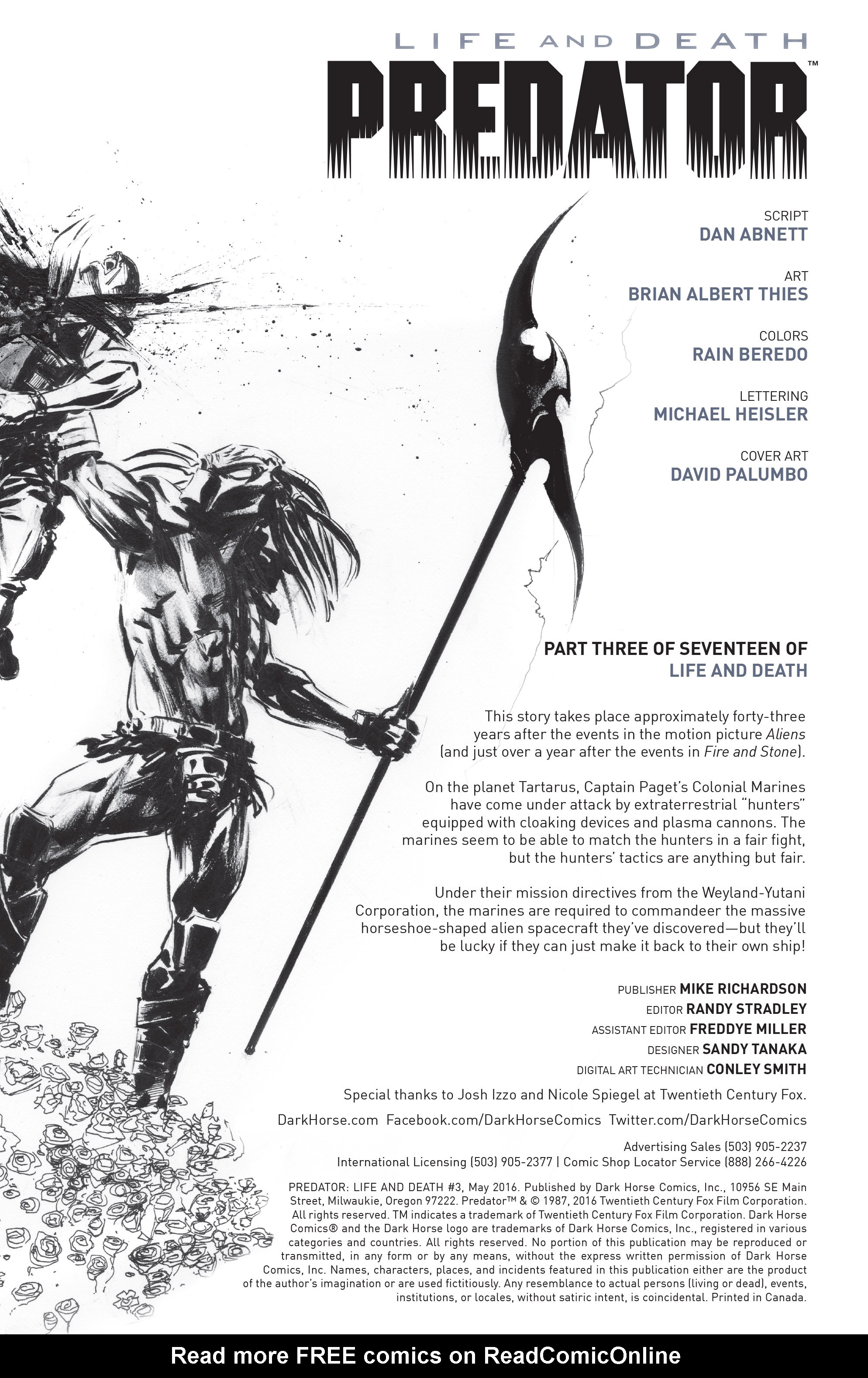 Read online Predator: Life And Death comic -  Issue #3 - 2