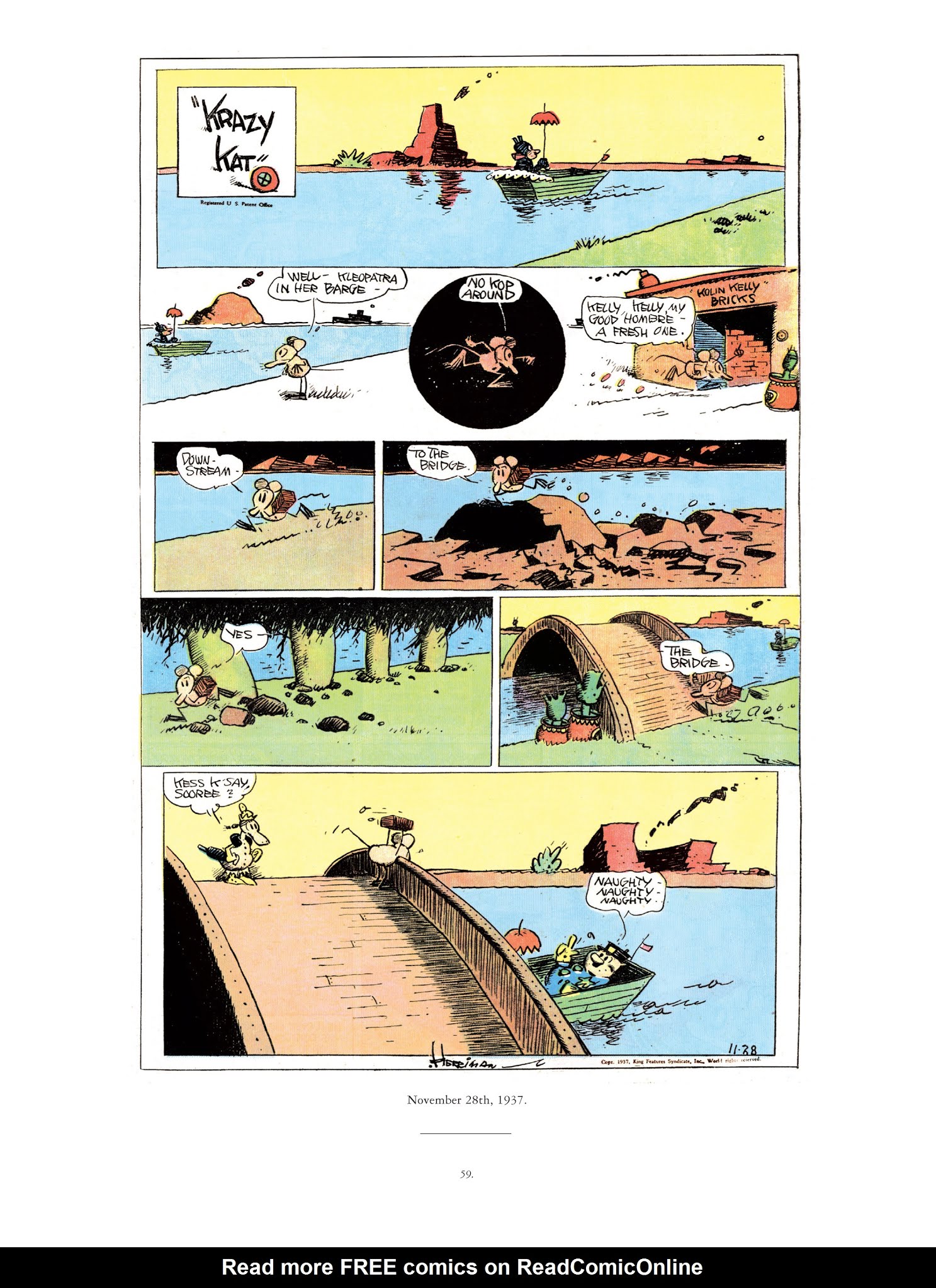 Read online Krazy & Ignatz comic -  Issue # TPB 10 - 57