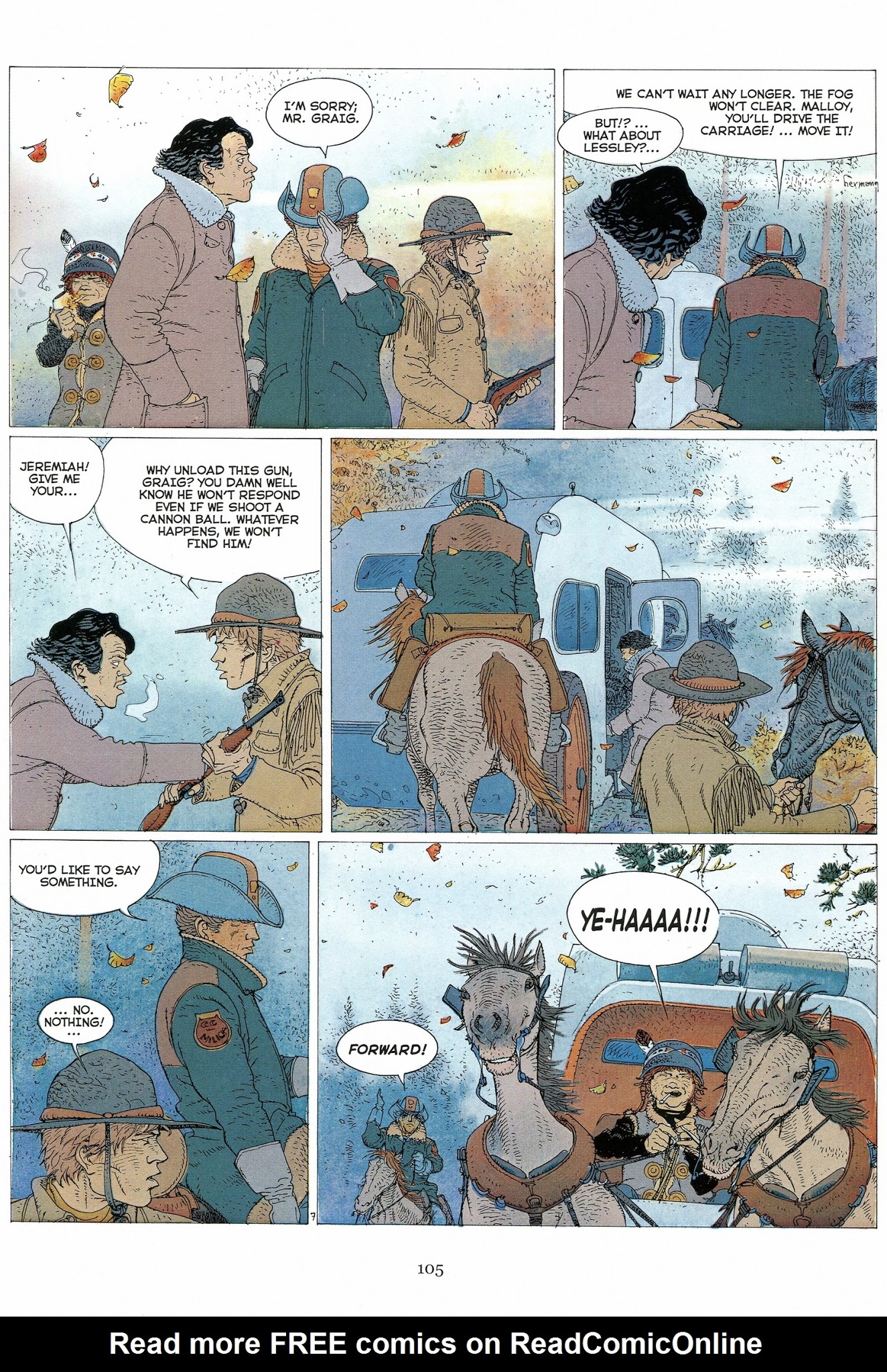 Read online Jeremiah by Hermann comic -  Issue # TPB 2 - 106