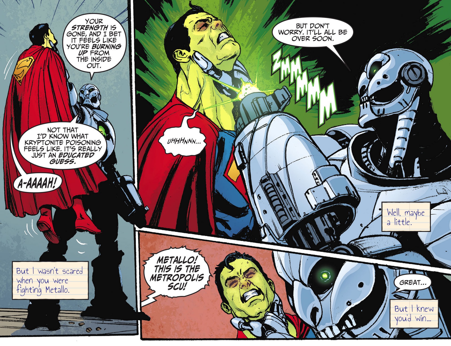 Read online Adventures of Superman [I] comic -  Issue #28 - 11