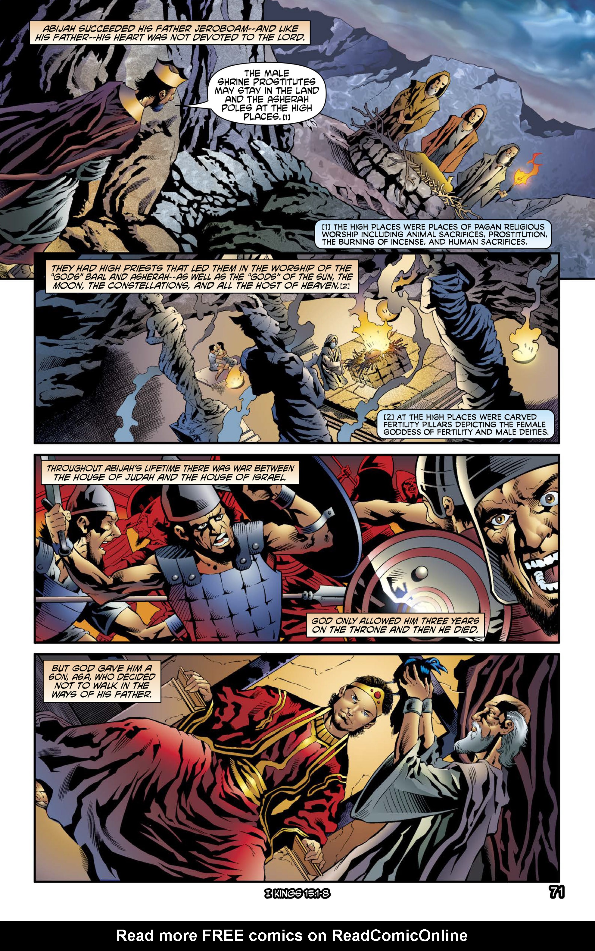 Read online The Kingstone Bible comic -  Issue #6 - 70