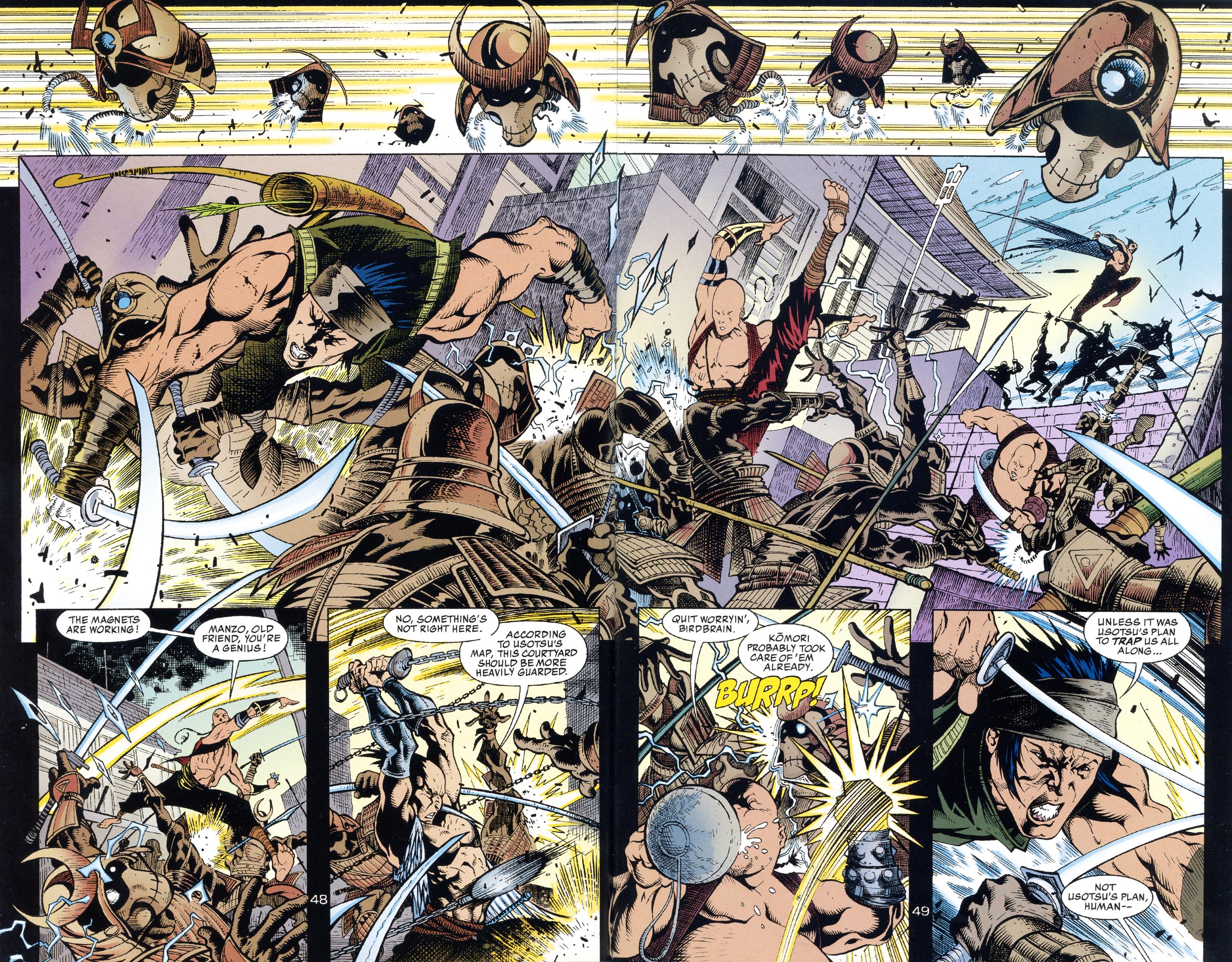 Read online JLA: Shogun of Steel comic -  Issue # Full - 48