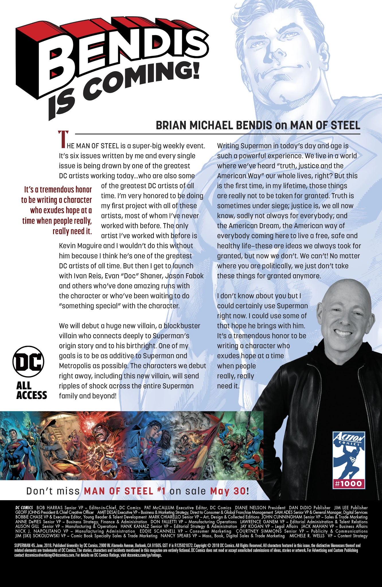 Read online Superman (2016) comic -  Issue #45 - 22