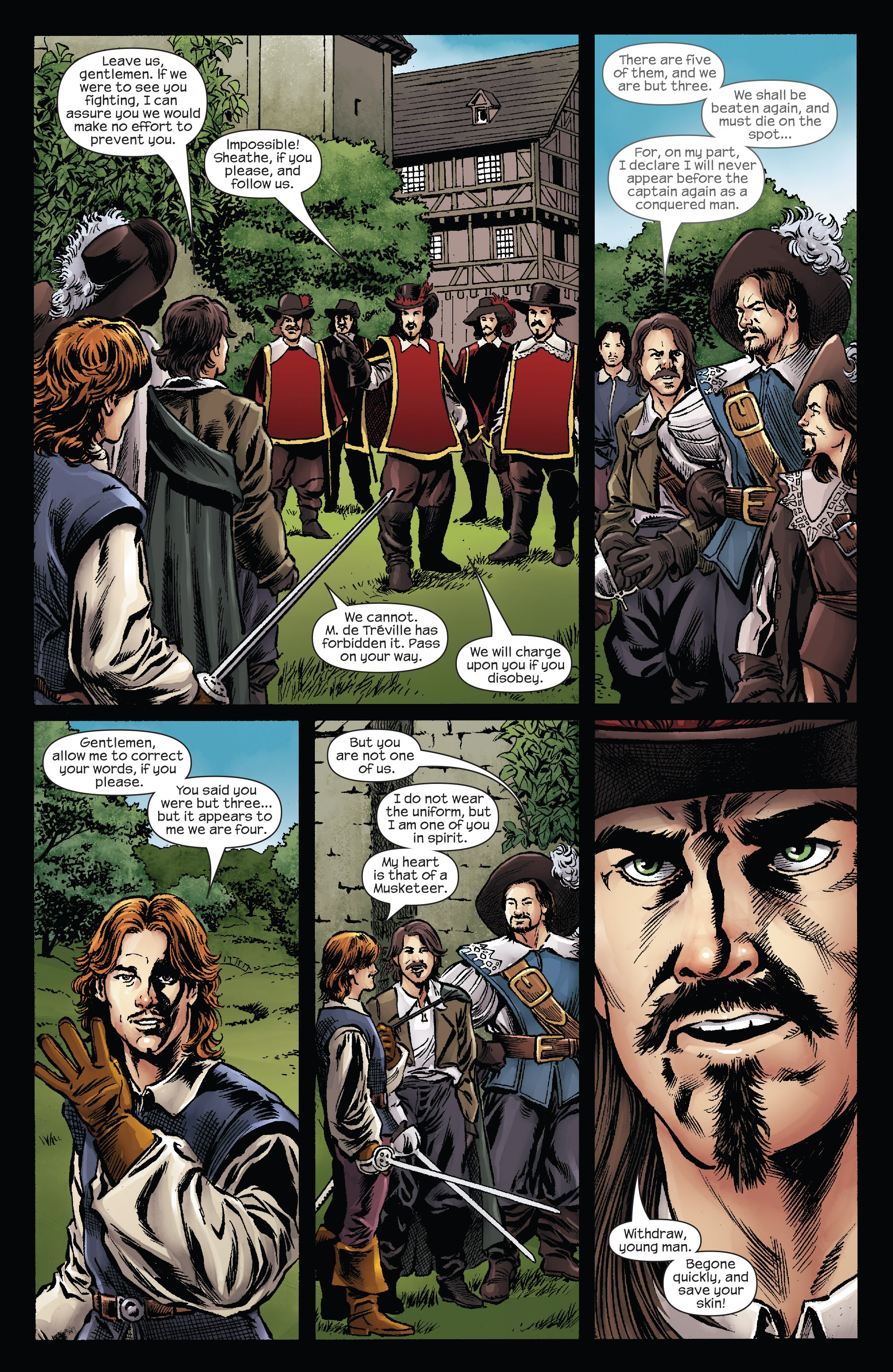 Read online Marvel Illustrated: The Three Musketeers comic -  Issue #1 - 19