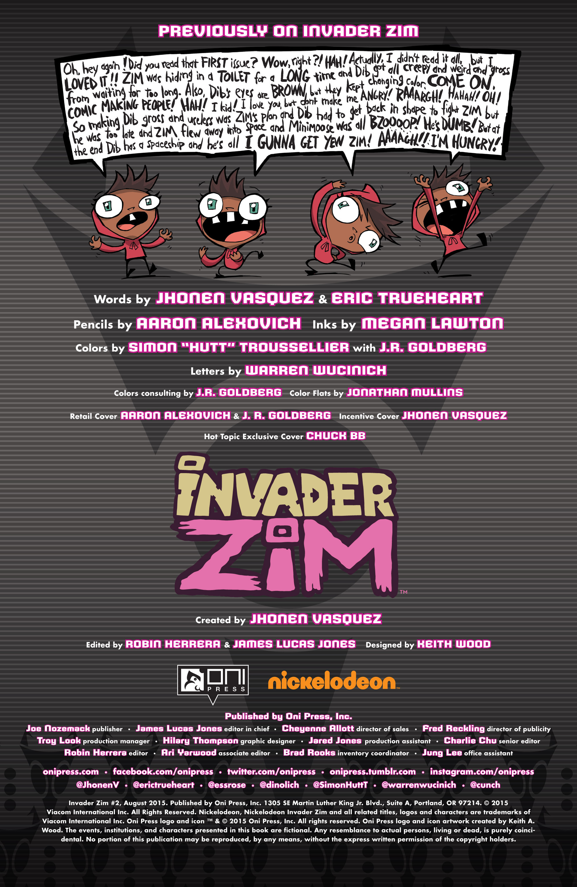 Read online Invader Zim comic -  Issue # _TPB 1 - 35