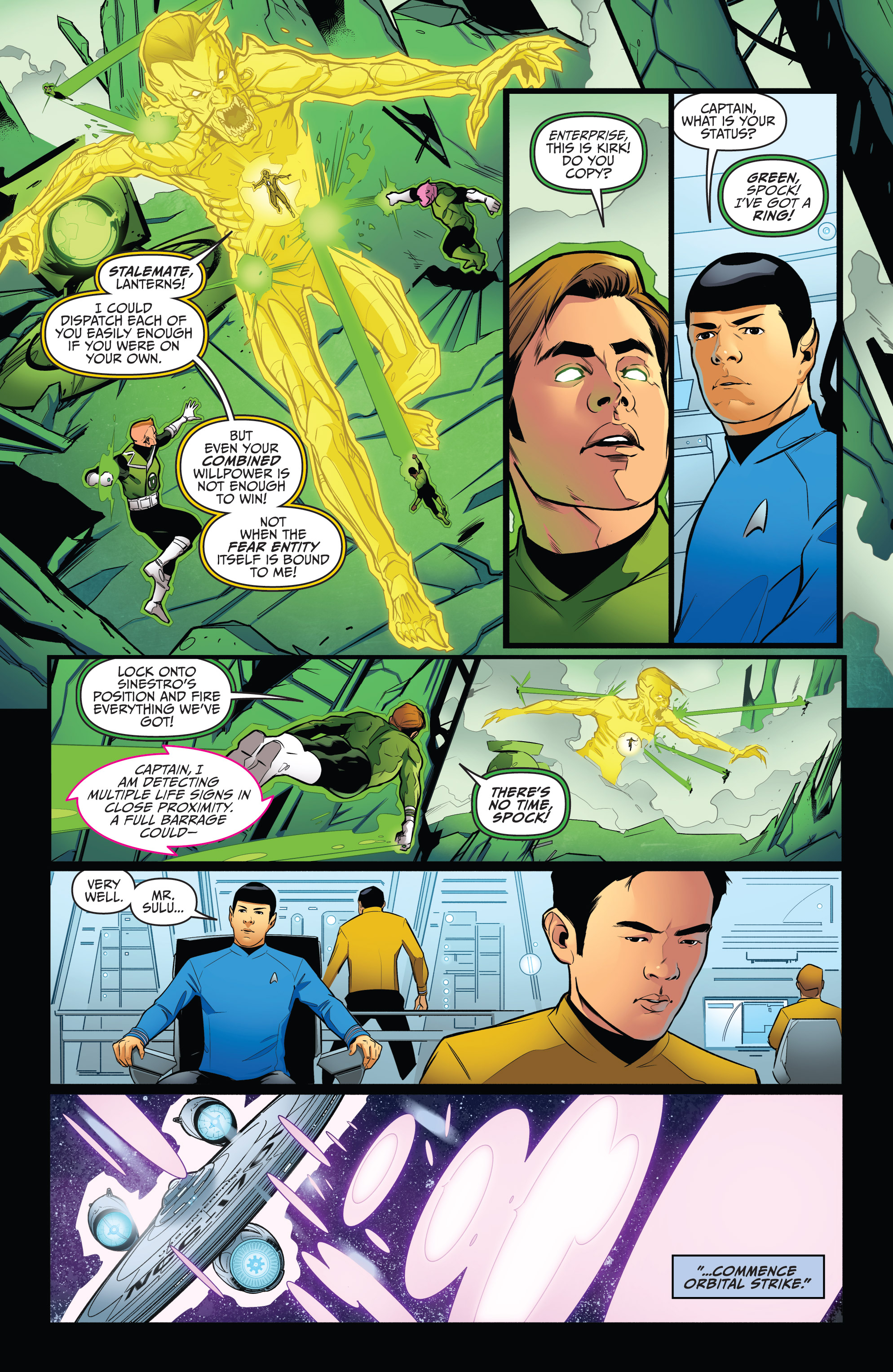 Read online Star Trek/Green Lantern (2016) comic -  Issue #6 - 14