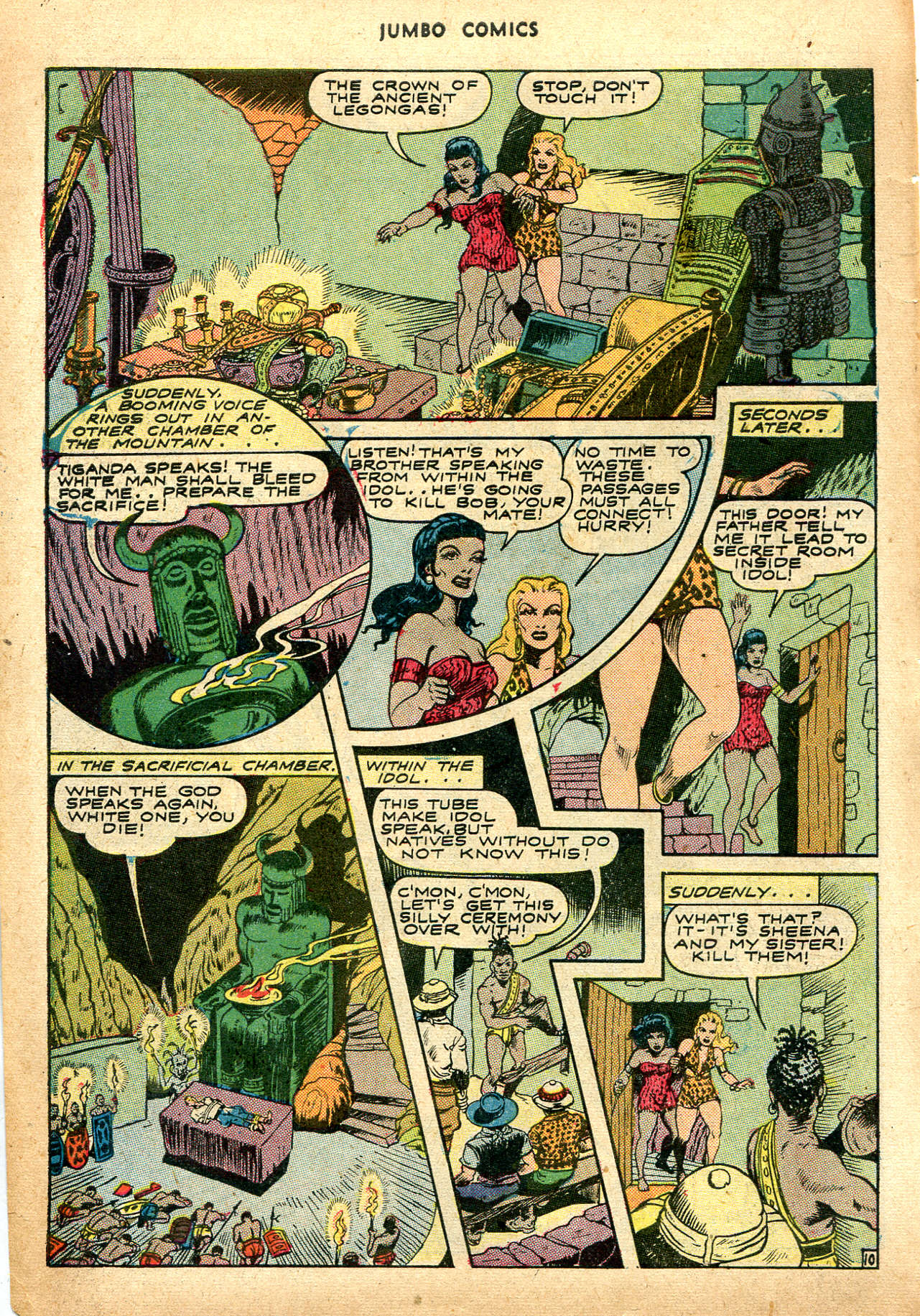 Read online Jumbo Comics comic -  Issue #62 - 13