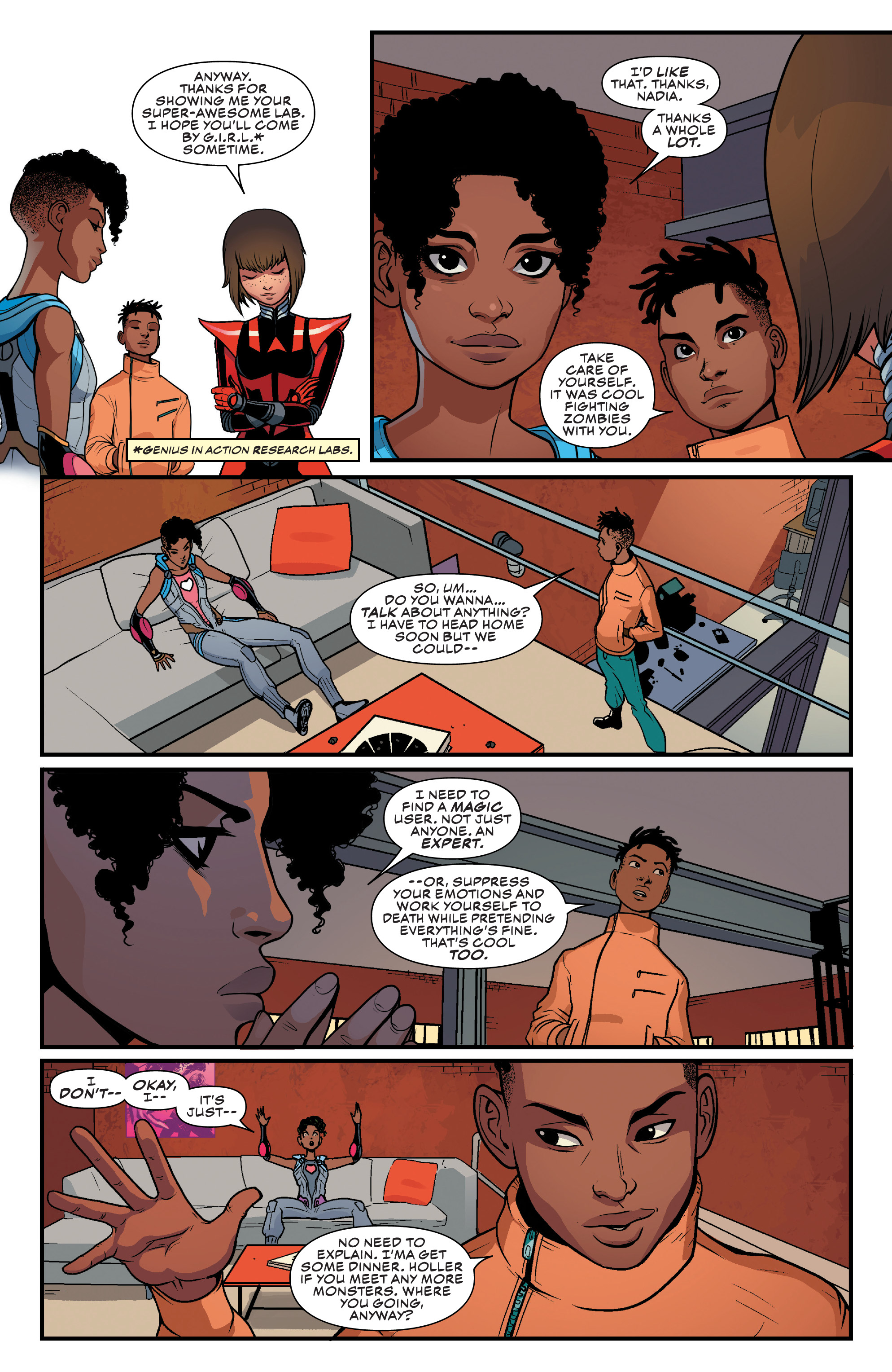 Read online Ironheart comic -  Issue #8 - 8