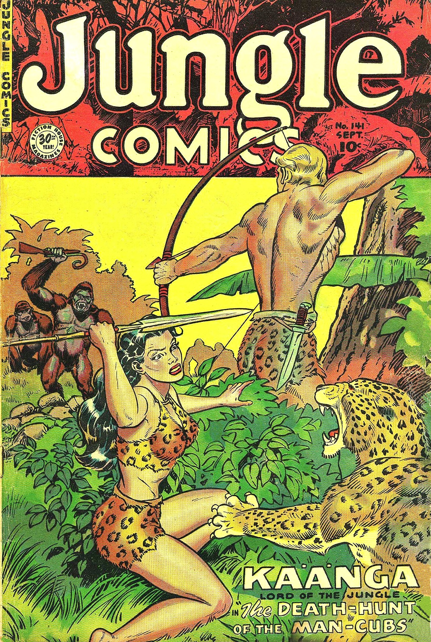Read online Jungle Comics comic -  Issue #141 - 1