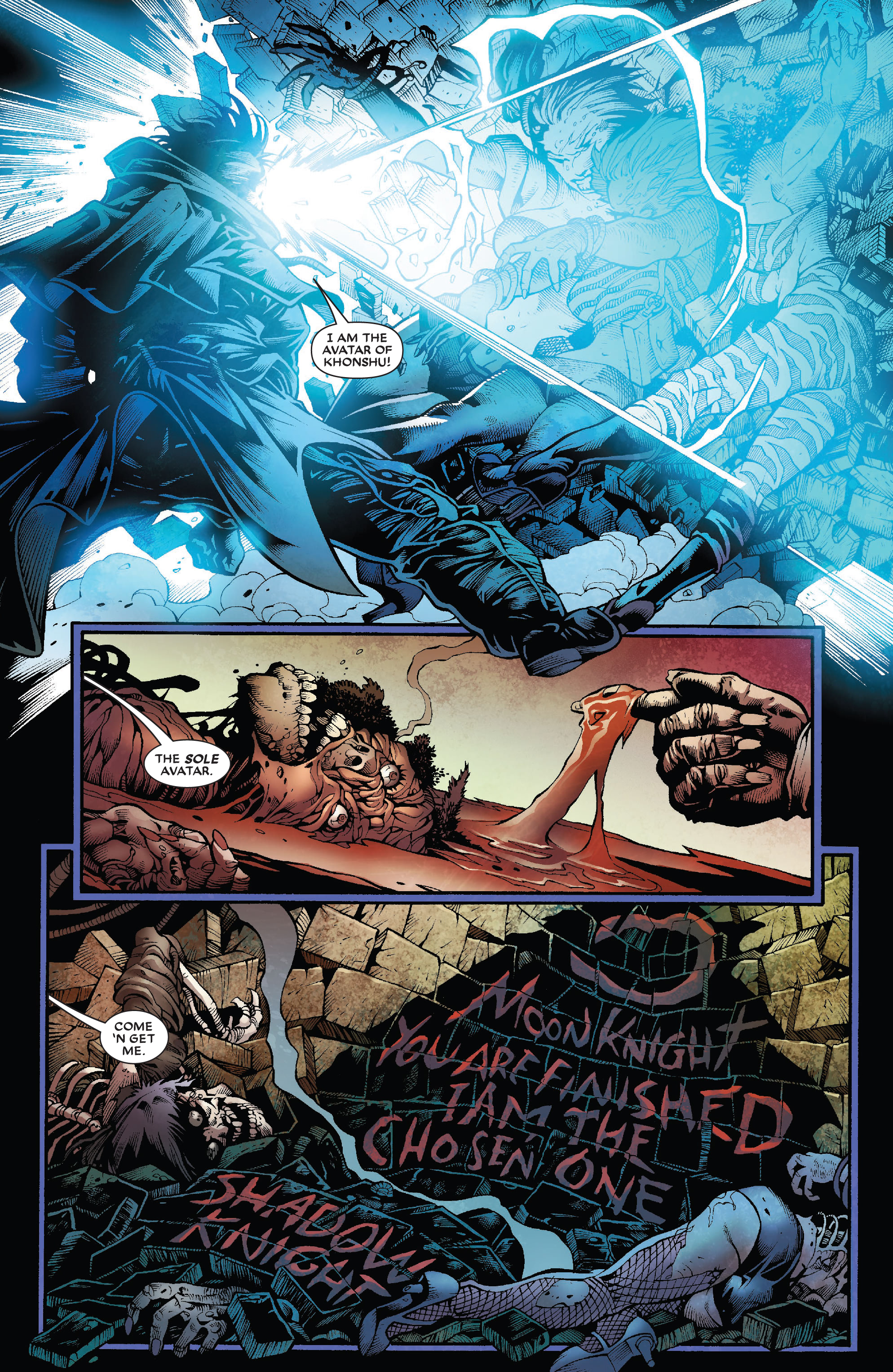 Read online Moon Knight by Huston, Benson & Hurwitz Omnibus comic -  Issue # TPB (Part 11) - 71