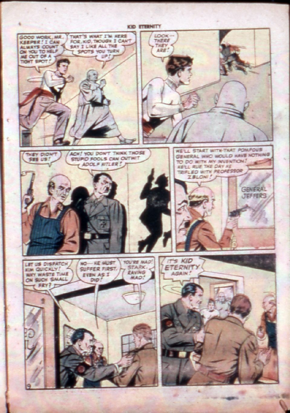 Read online Kid Eternity (1946) comic -  Issue #13 - 23