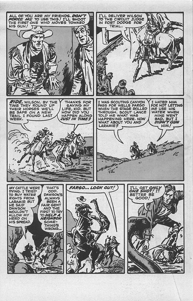 Read online Blazing Western comic -  Issue #1 - 23