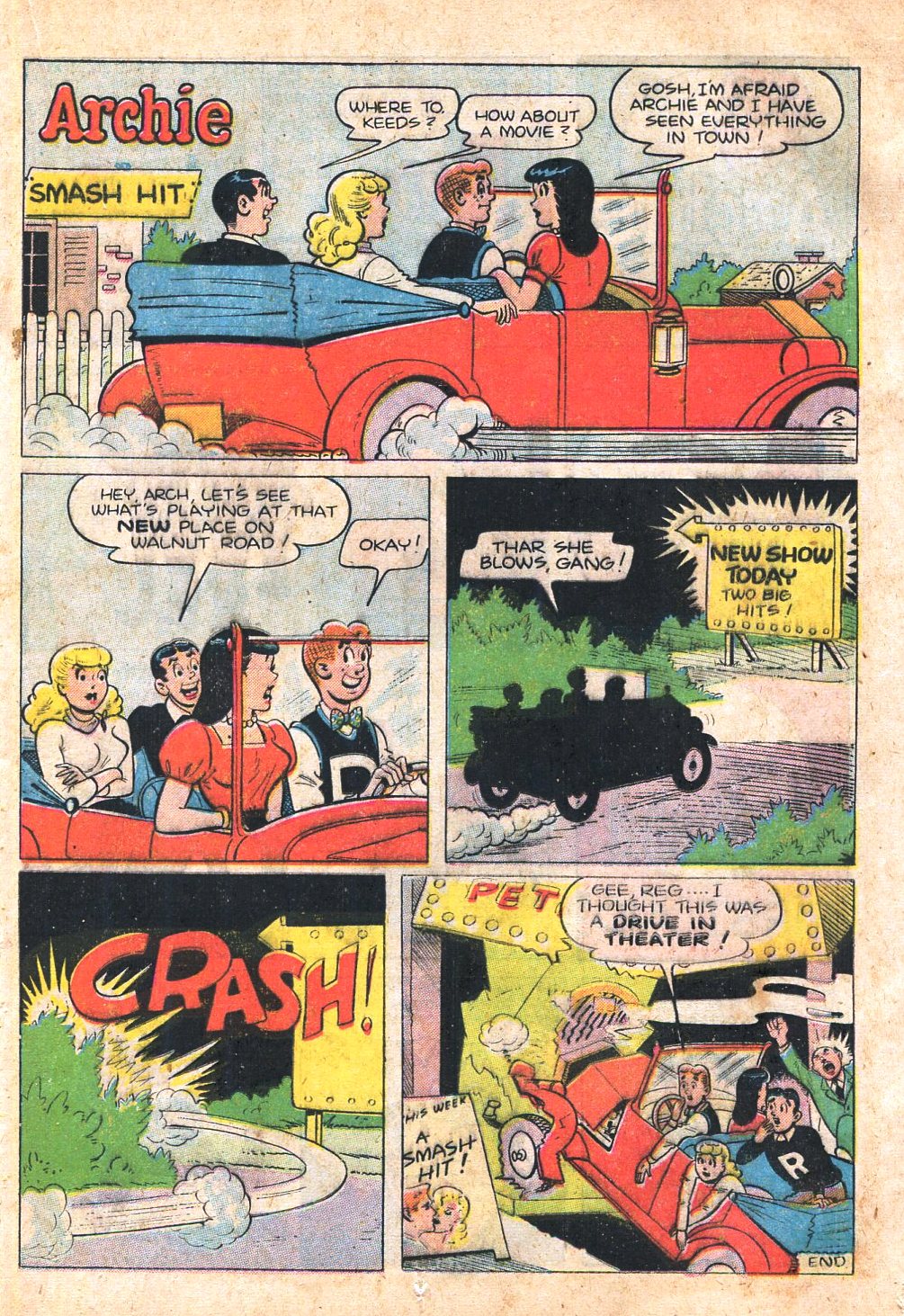 Read online Archie's Joke Book Magazine comic -  Issue #1 - 15