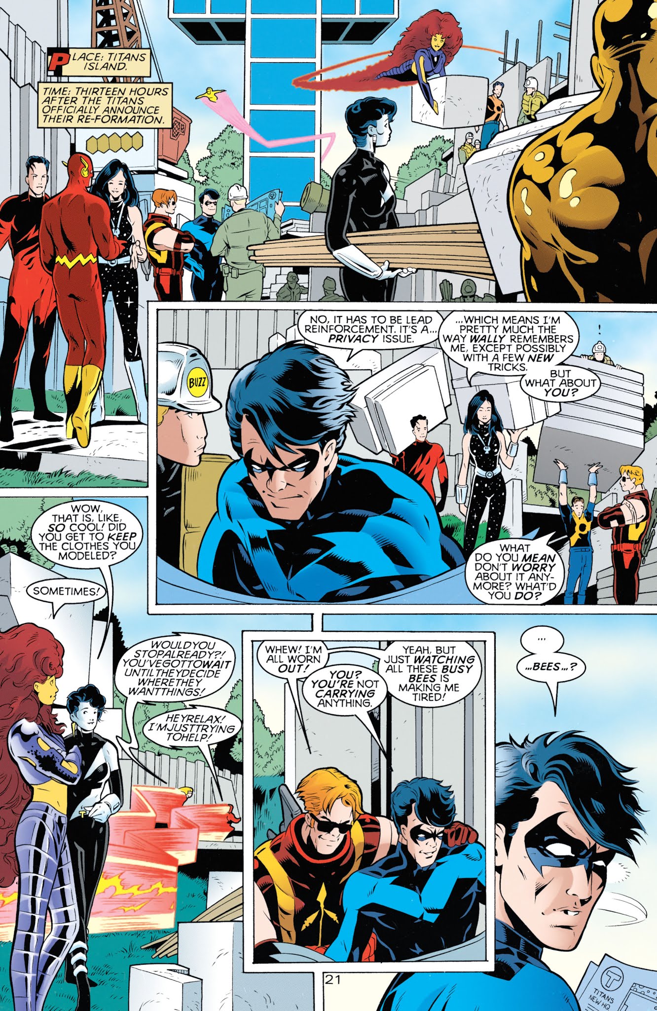 Read online The Titans (1999) comic -  Issue #1 - 21