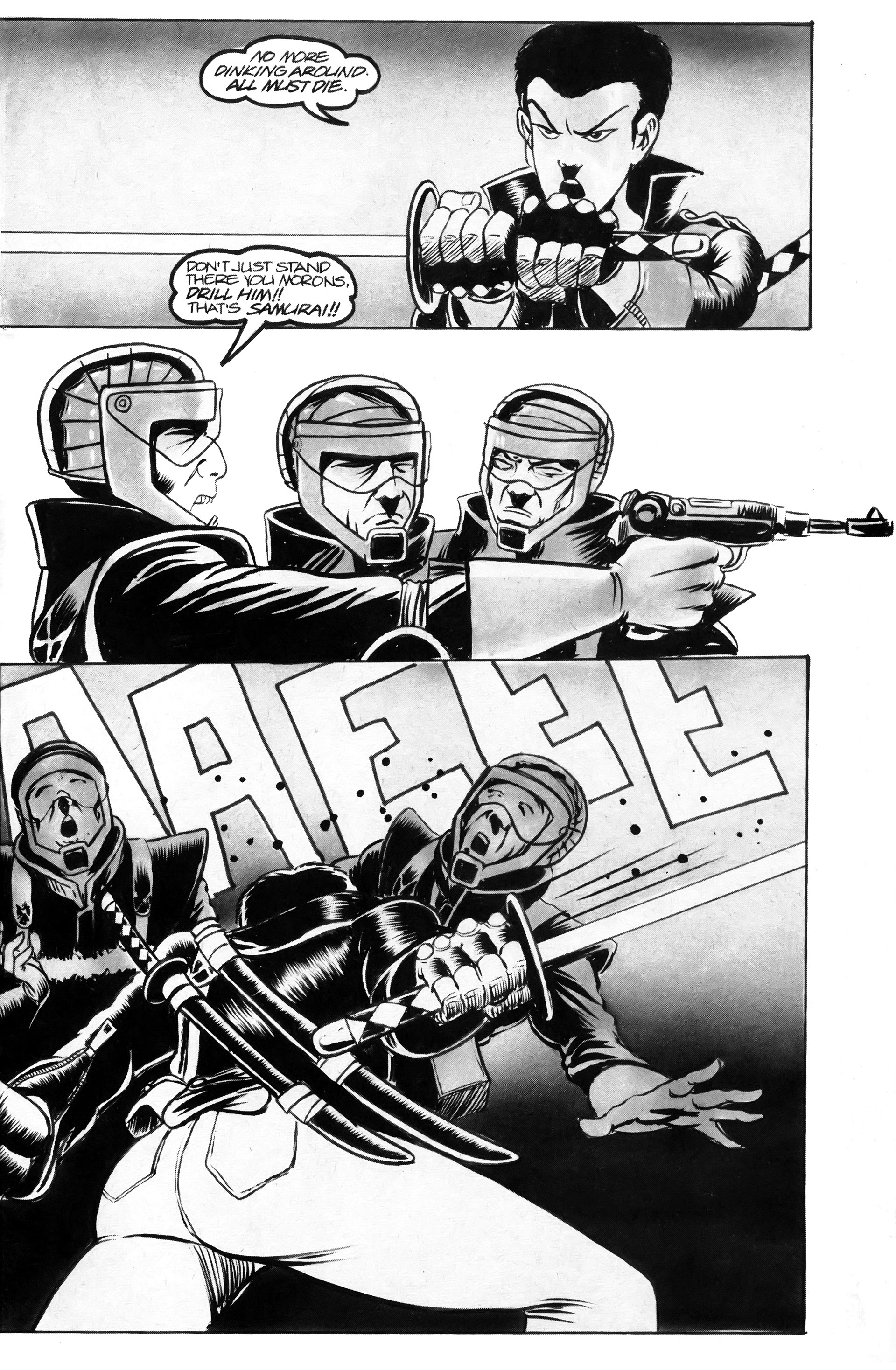 Read online Samurai (1988) comic -  Issue #1 - 17