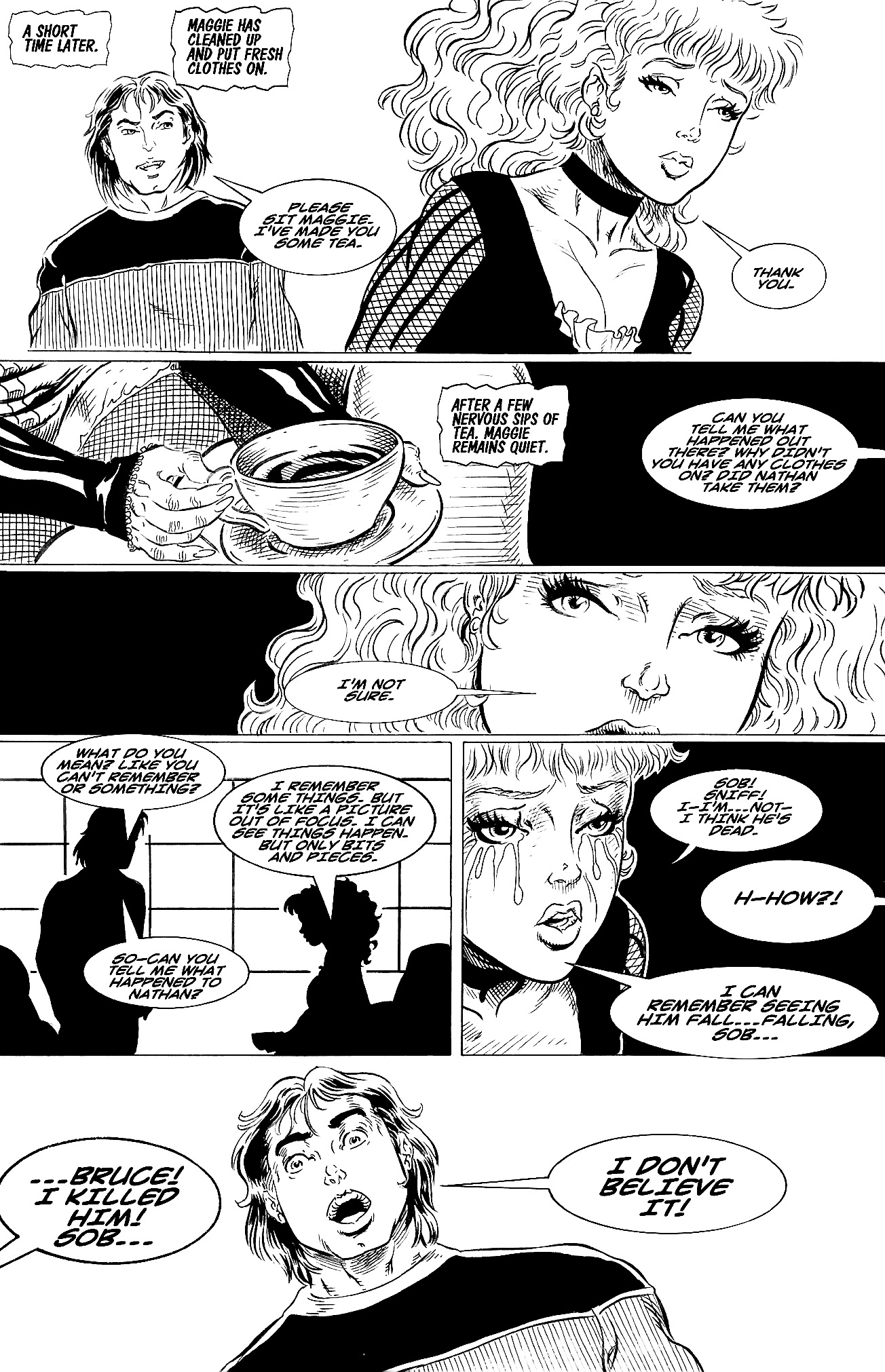 Read online Cavewoman: Feeding Grounds comic -  Issue #1 - 16