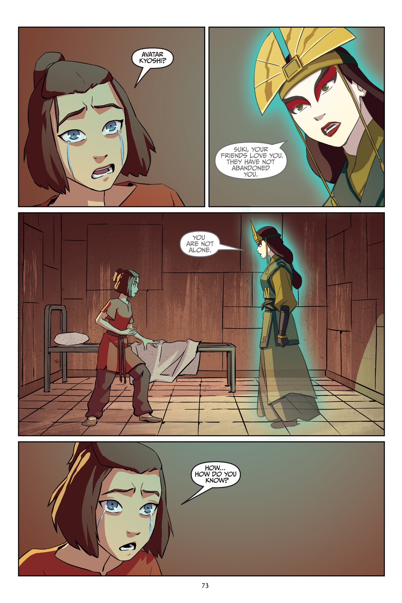 Read online Avatar: The Last Airbender – Suki, Alone comic -  Issue # TPB - 74