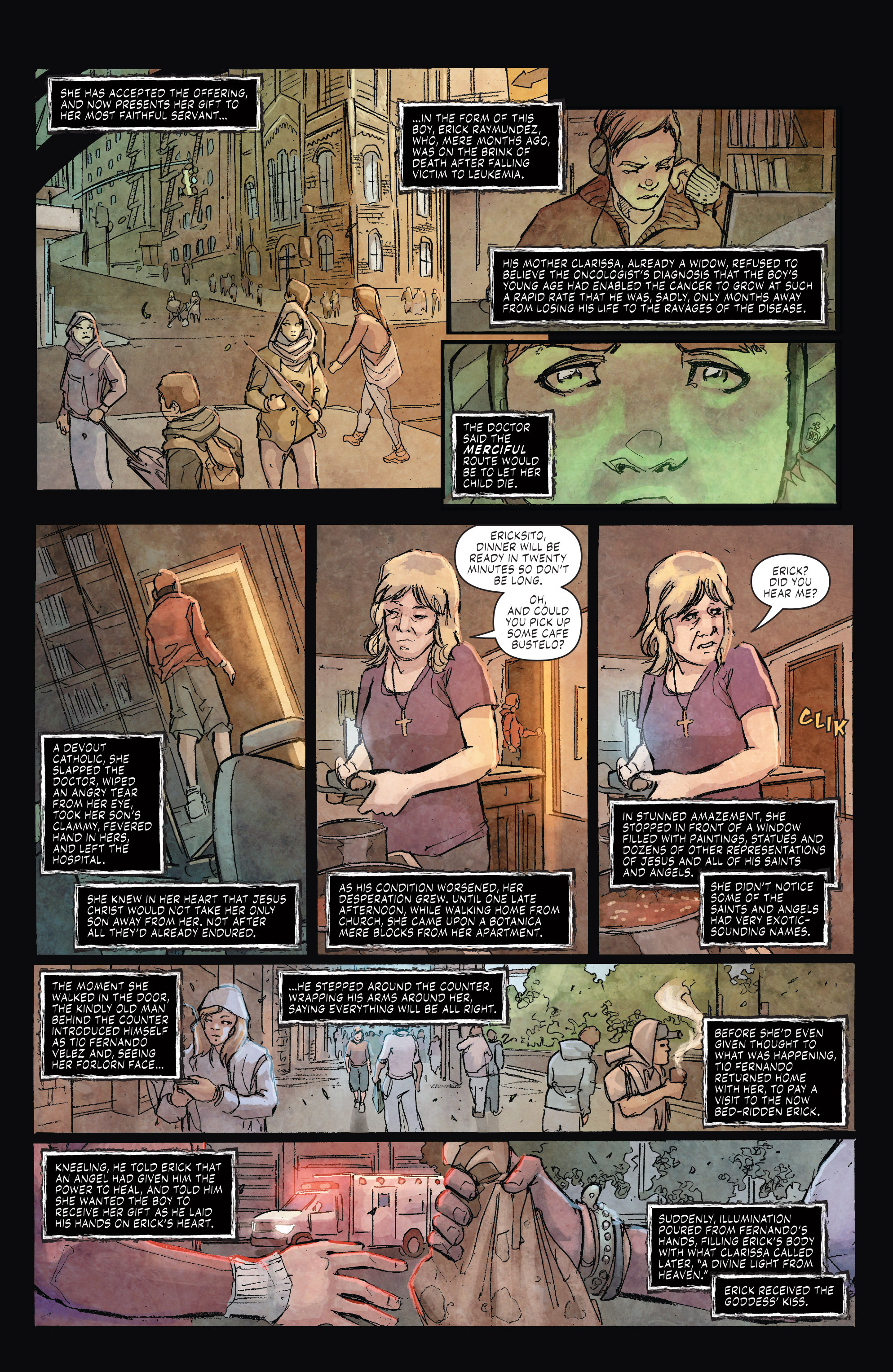 Read online Santeria: The Goddess Kiss comic -  Issue #1 - 8