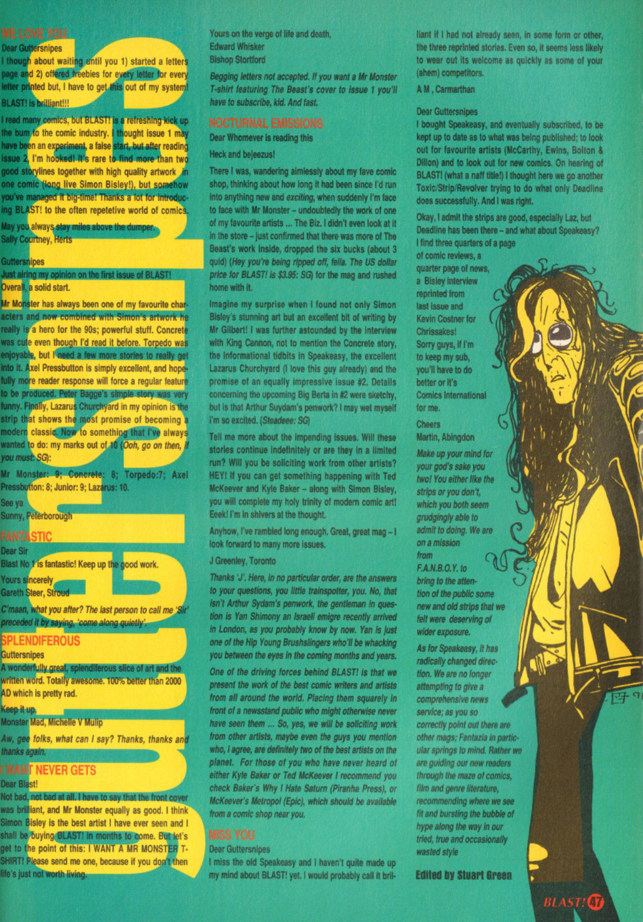 Read online Blast (1991) comic -  Issue #3 - 73