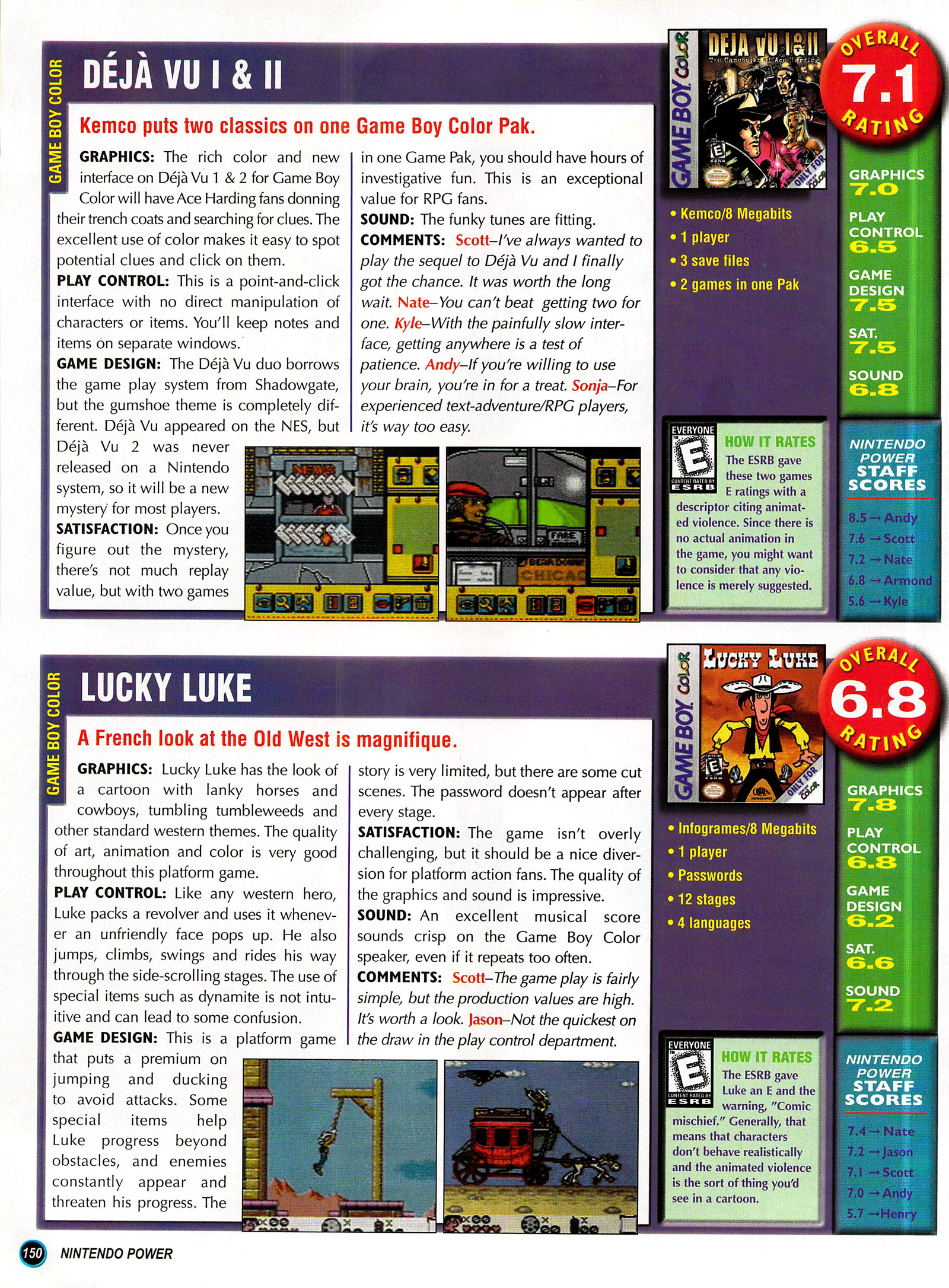 Read online Nintendo Power comic -  Issue #124 - 156