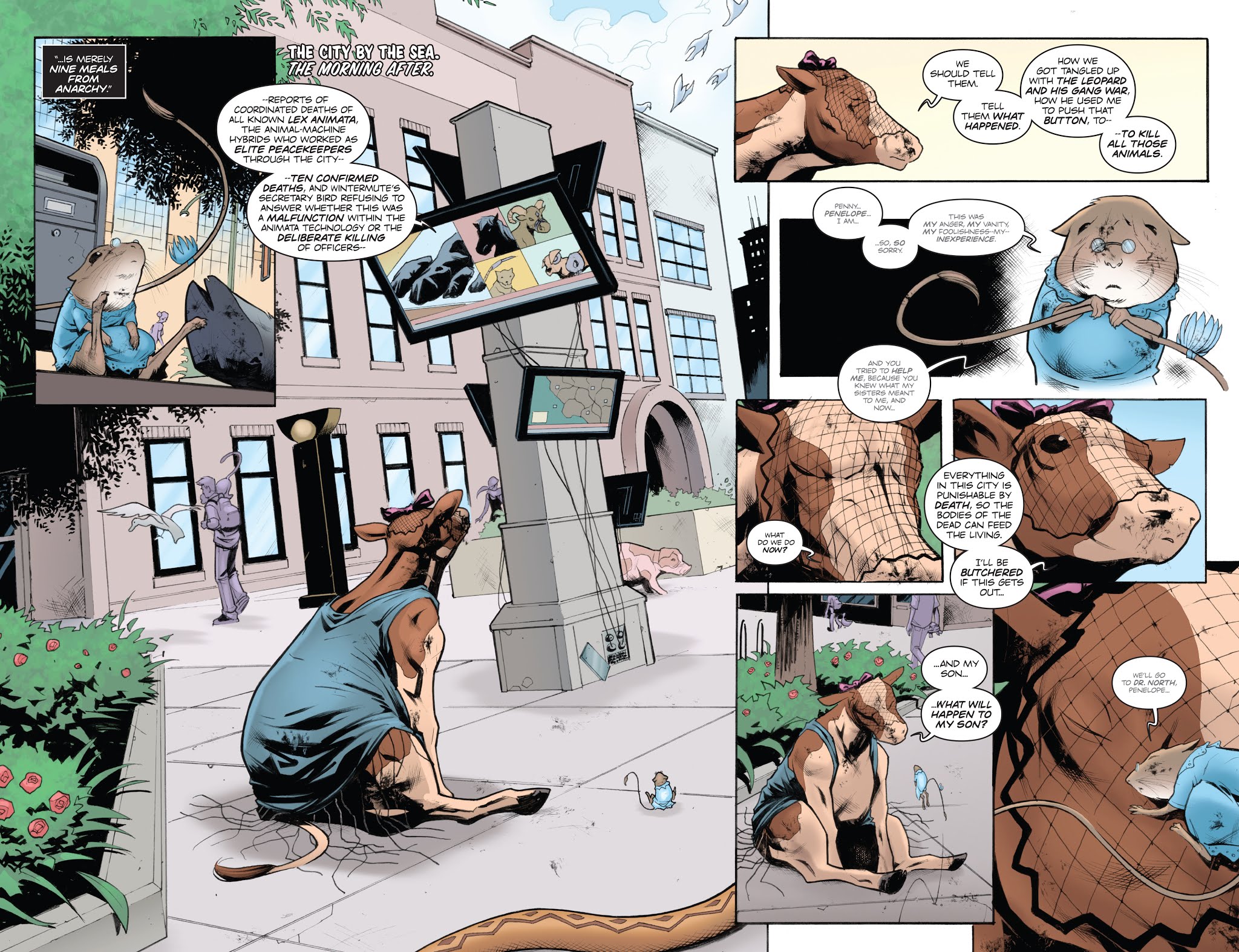 Read online Animosity: Evolution comic -  Issue #6 - 4
