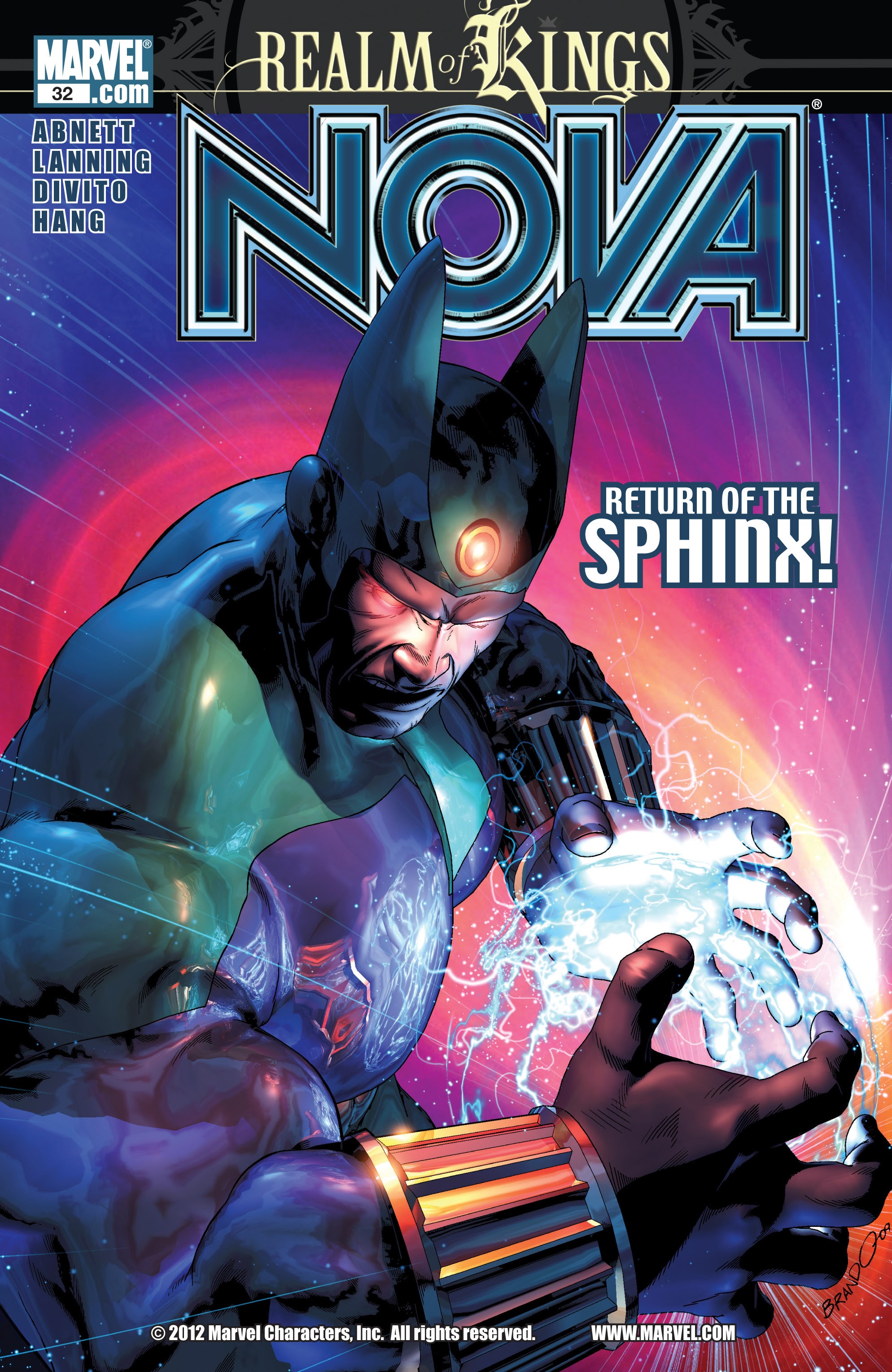 Read online Nova (2007) comic -  Issue #32 - 1