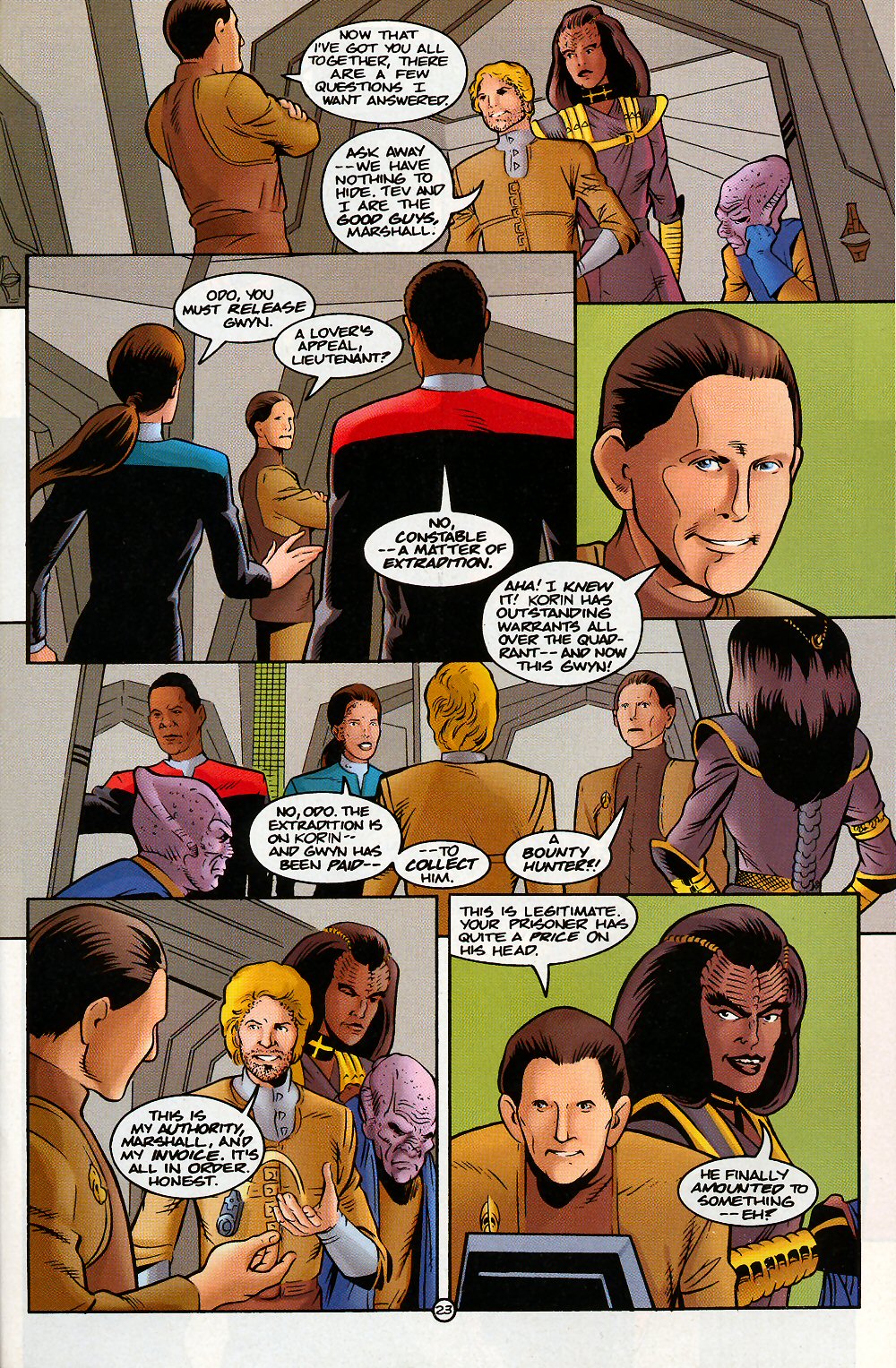 Read online Star Trek: Deep Space Nine (1993) comic -  Issue #18 - 23