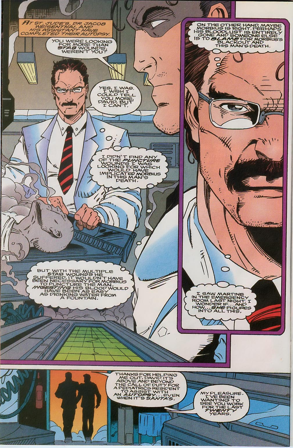 Read online Morbius: The Living Vampire (1992) comic -  Issue #32 - 6