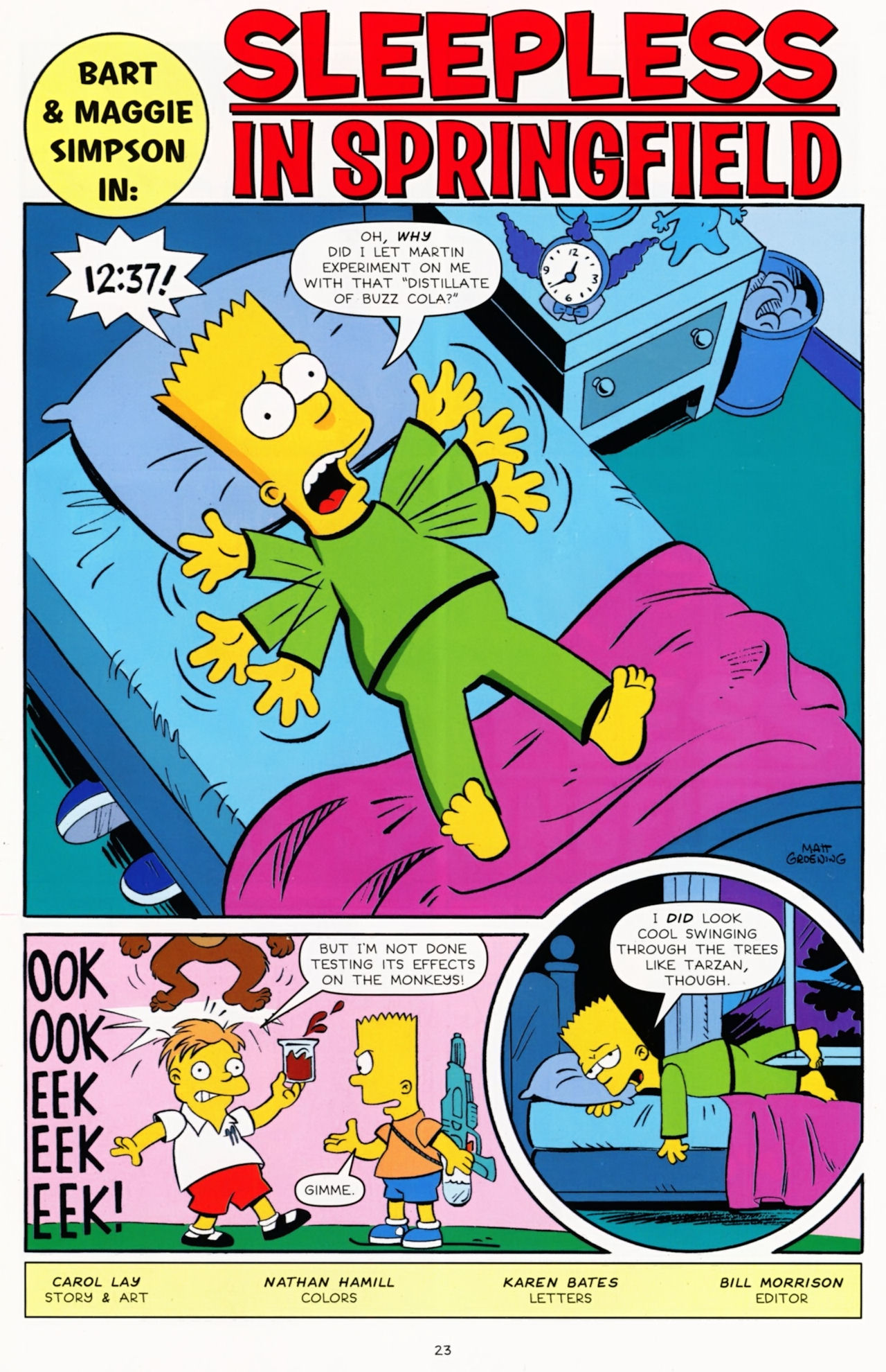 Read online Bart Simpson comic -  Issue #59 - 20