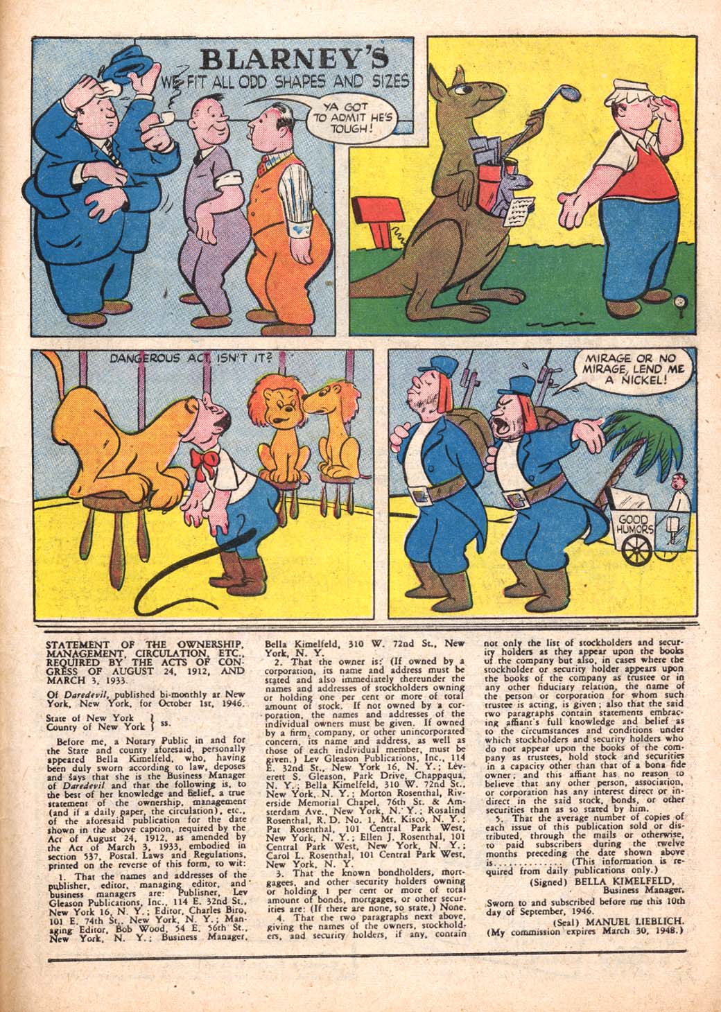 Read online Daredevil (1941) comic -  Issue #41 - 53