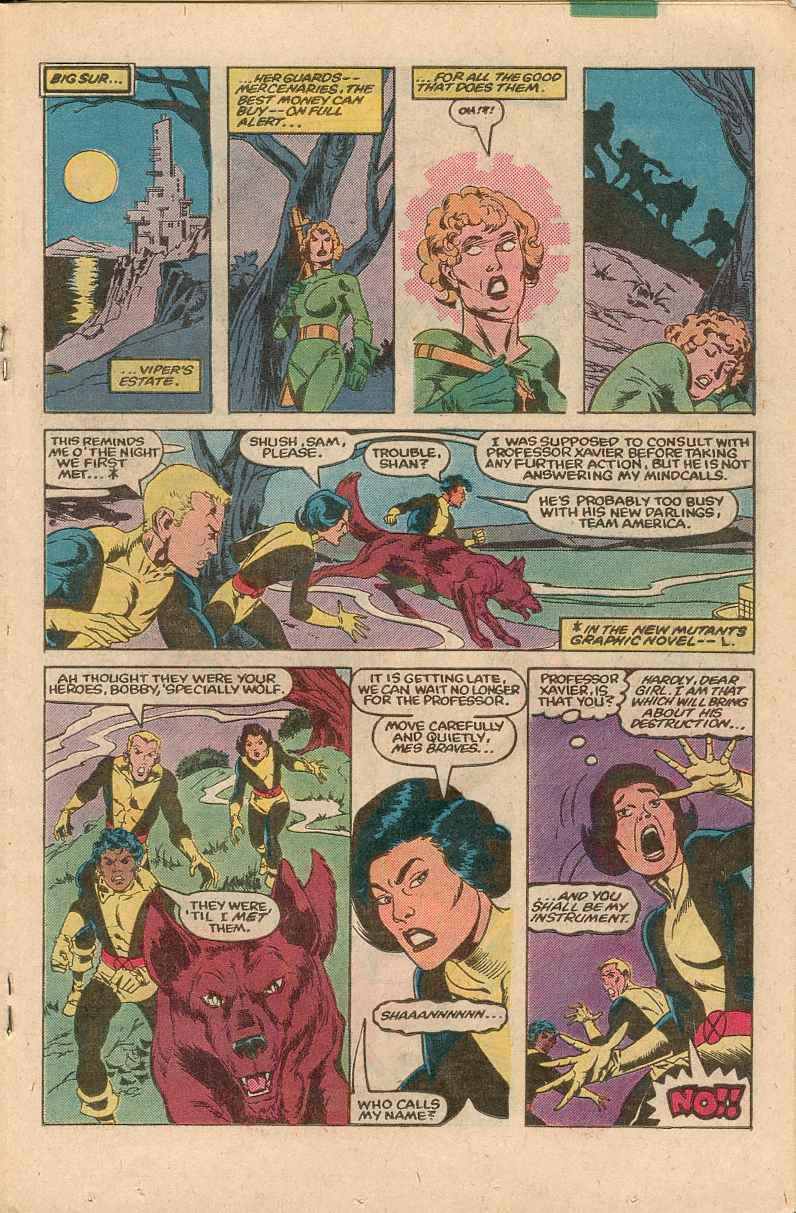 Read online The New Mutants comic -  Issue #6 - 14