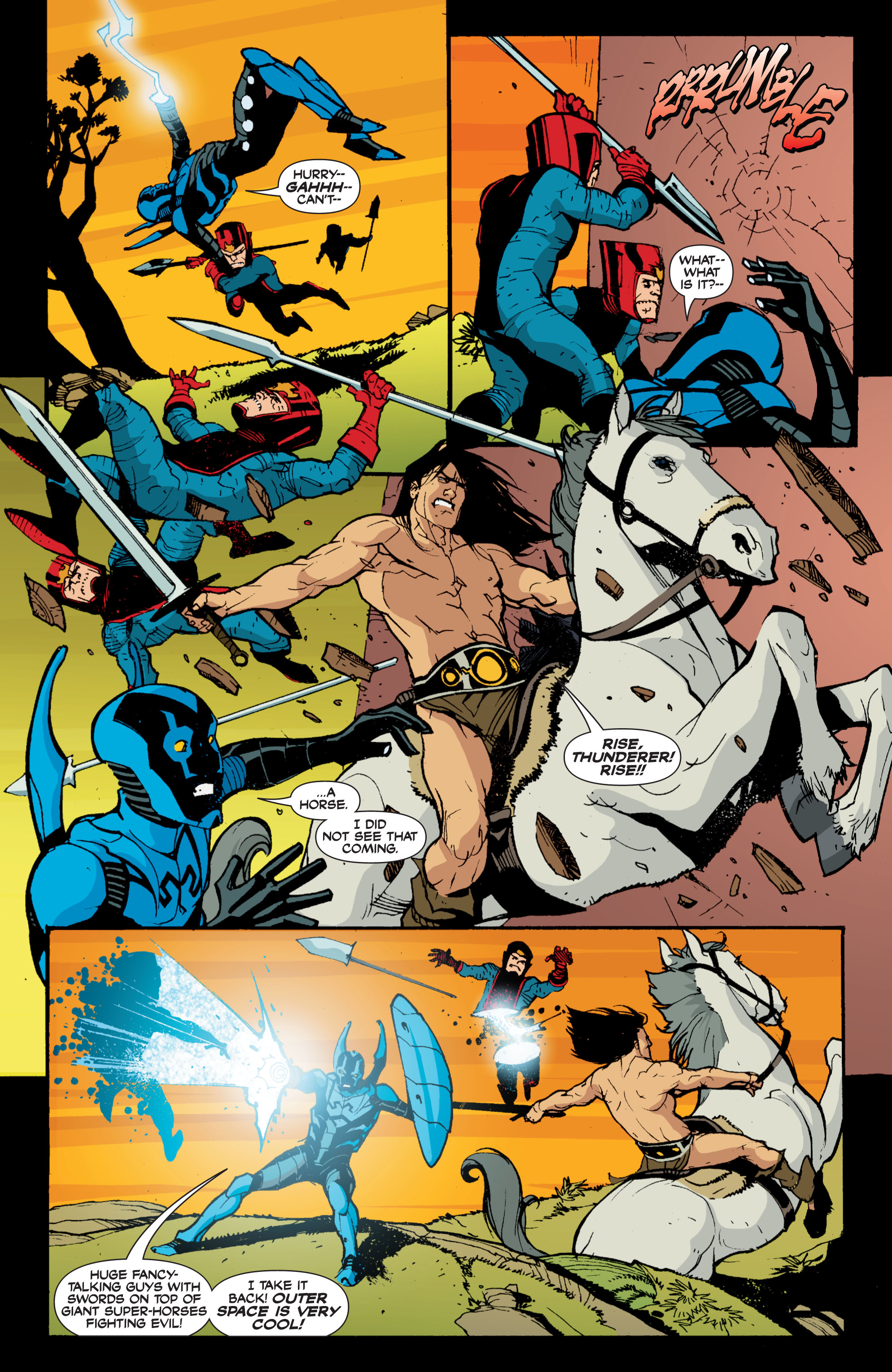 Read online Blue Beetle (2006) comic -  Issue #11 - 21