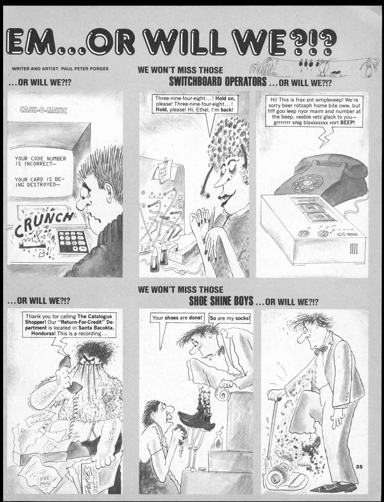 Read online MAD comic -  Issue #245 - 37