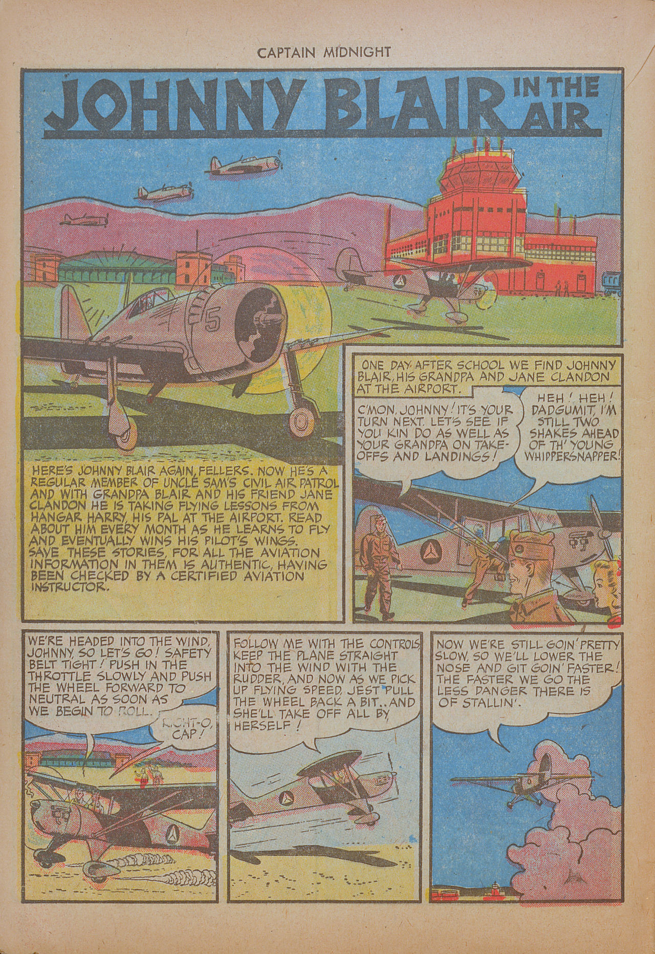 Read online Captain Midnight (1942) comic -  Issue #17 - 16