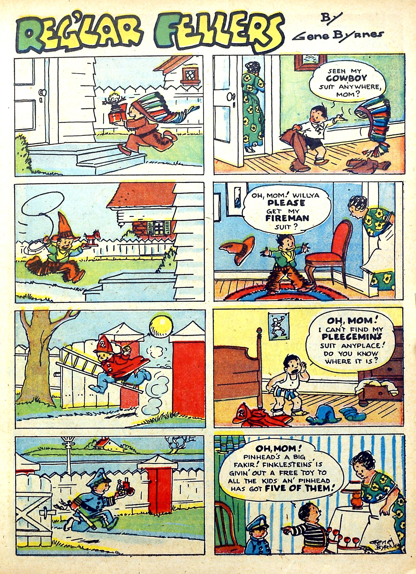 Read online Reg'lar Fellers Heroic Comics comic -  Issue #11 - 29