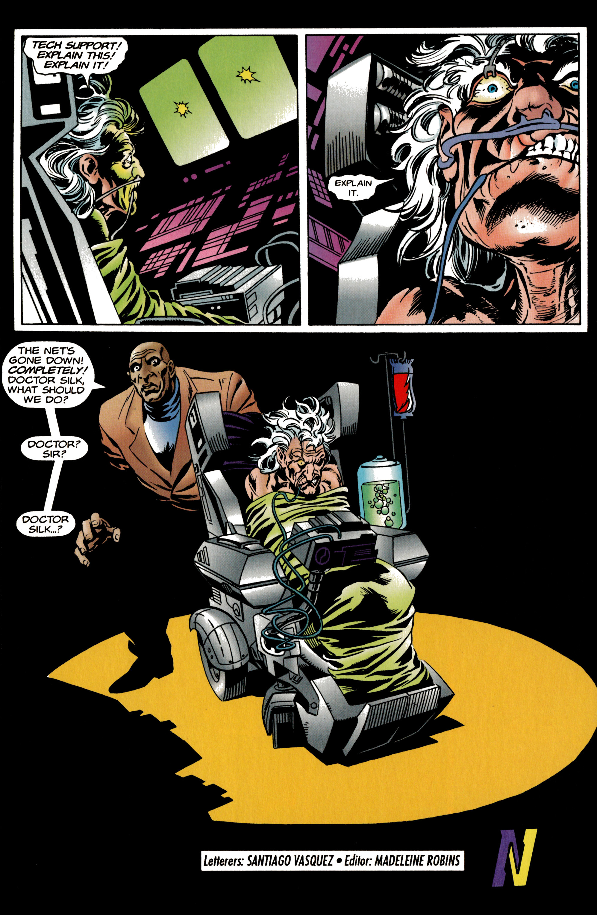 Read online Ninjak (1994) comic -  Issue #18 - 22