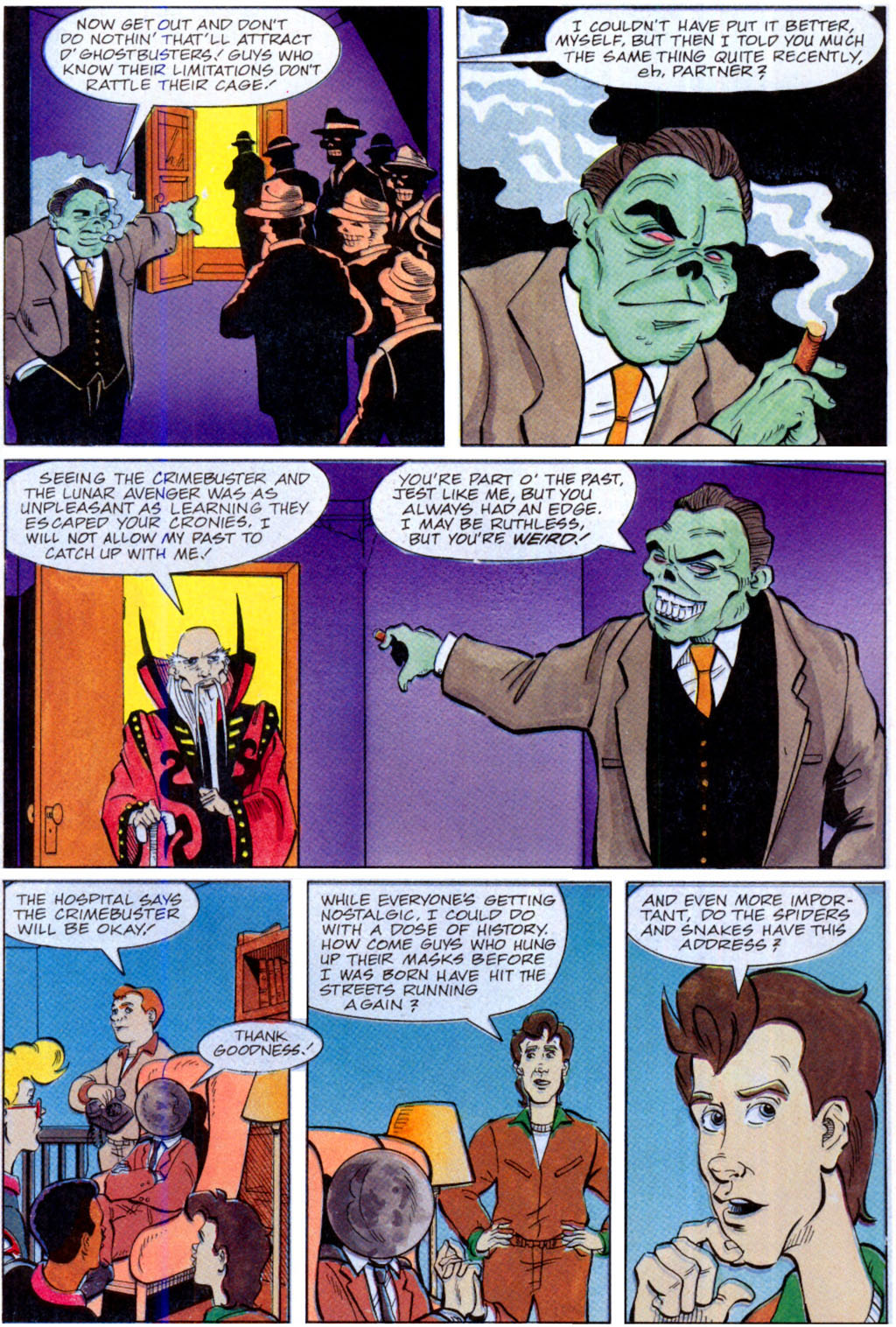 Read online Real Ghostbusters comic -  Issue #7 - 9